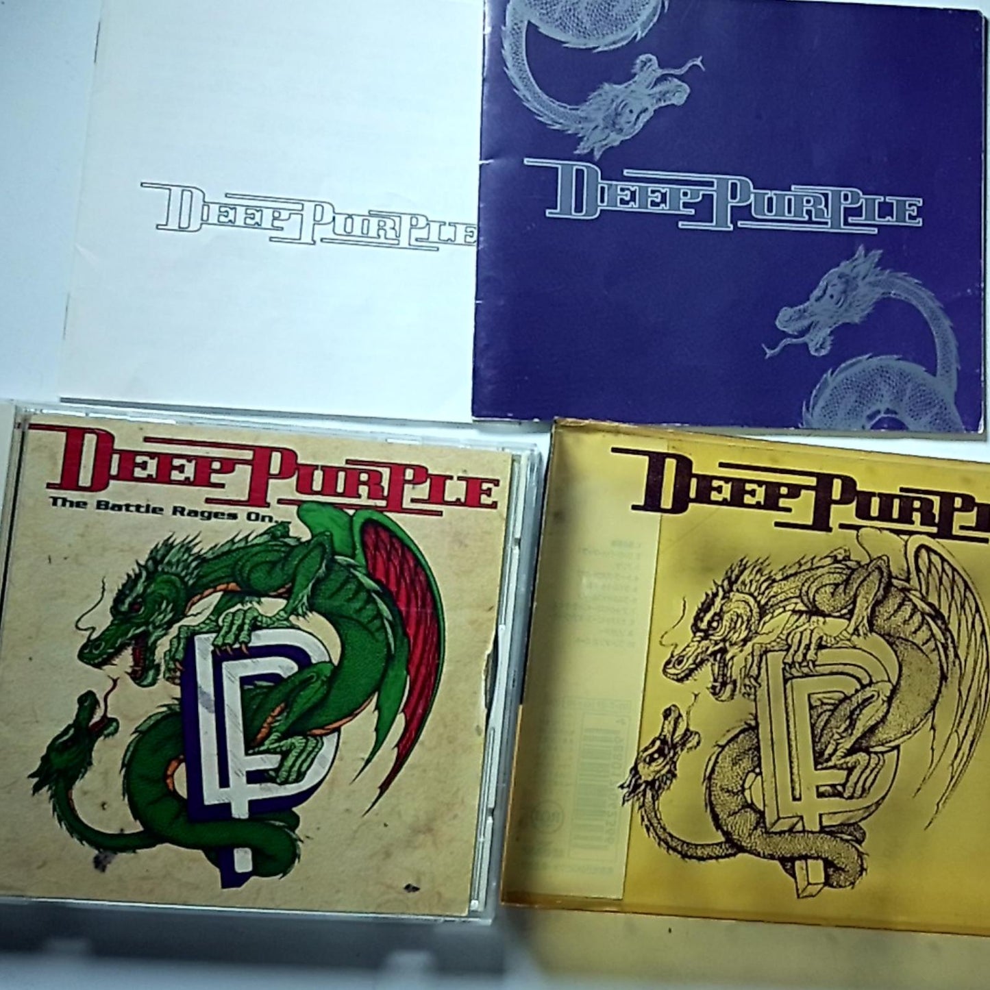Deep Purple – The Battle Rages On... (CD, 1993) Japan obi BVCP-650