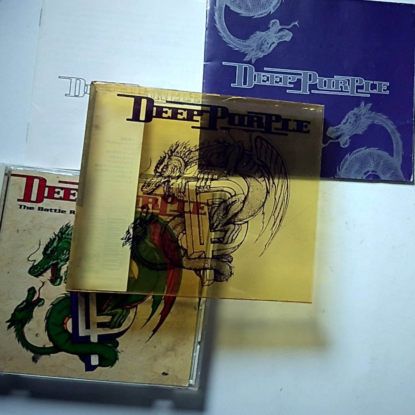 Deep Purple – The Battle Rages On... (CD, 1993) Japan obi BVCP-650
