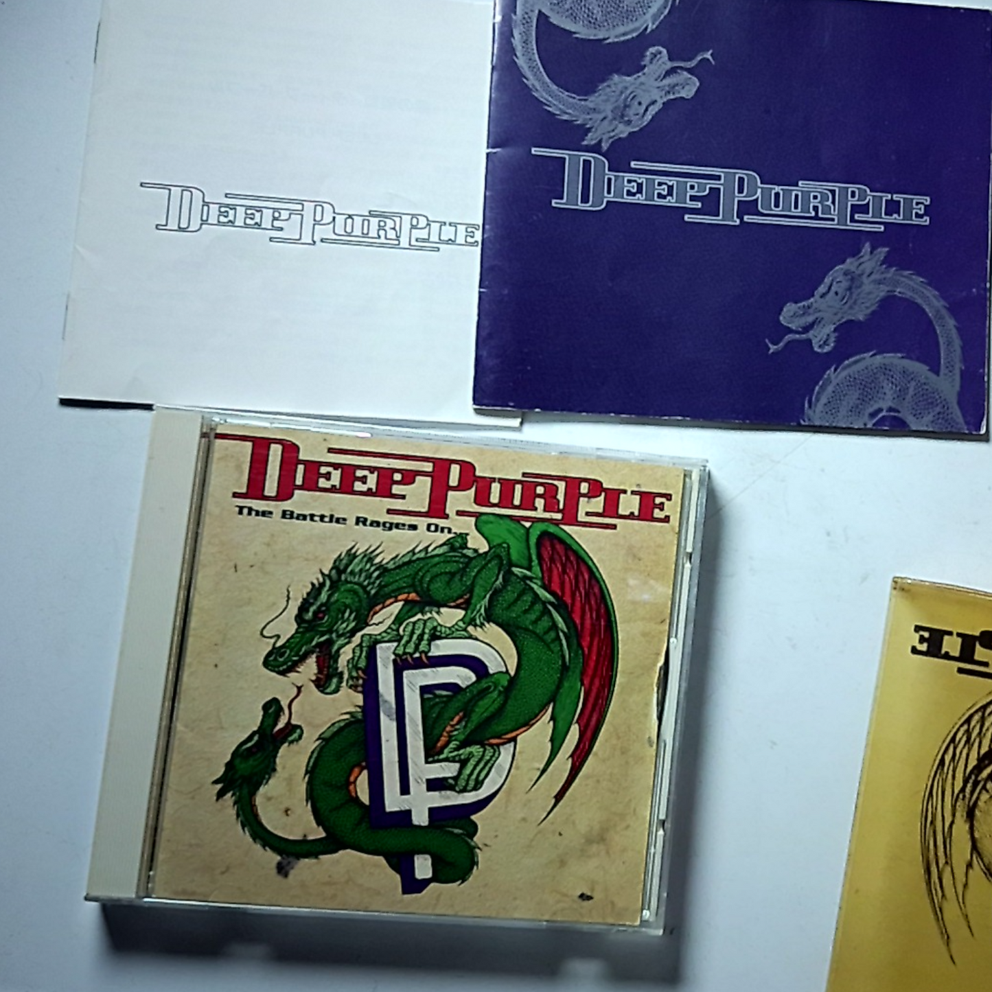 Deep Purple – The Battle Rages On... (CD, 1993) Japan obi BVCP-650