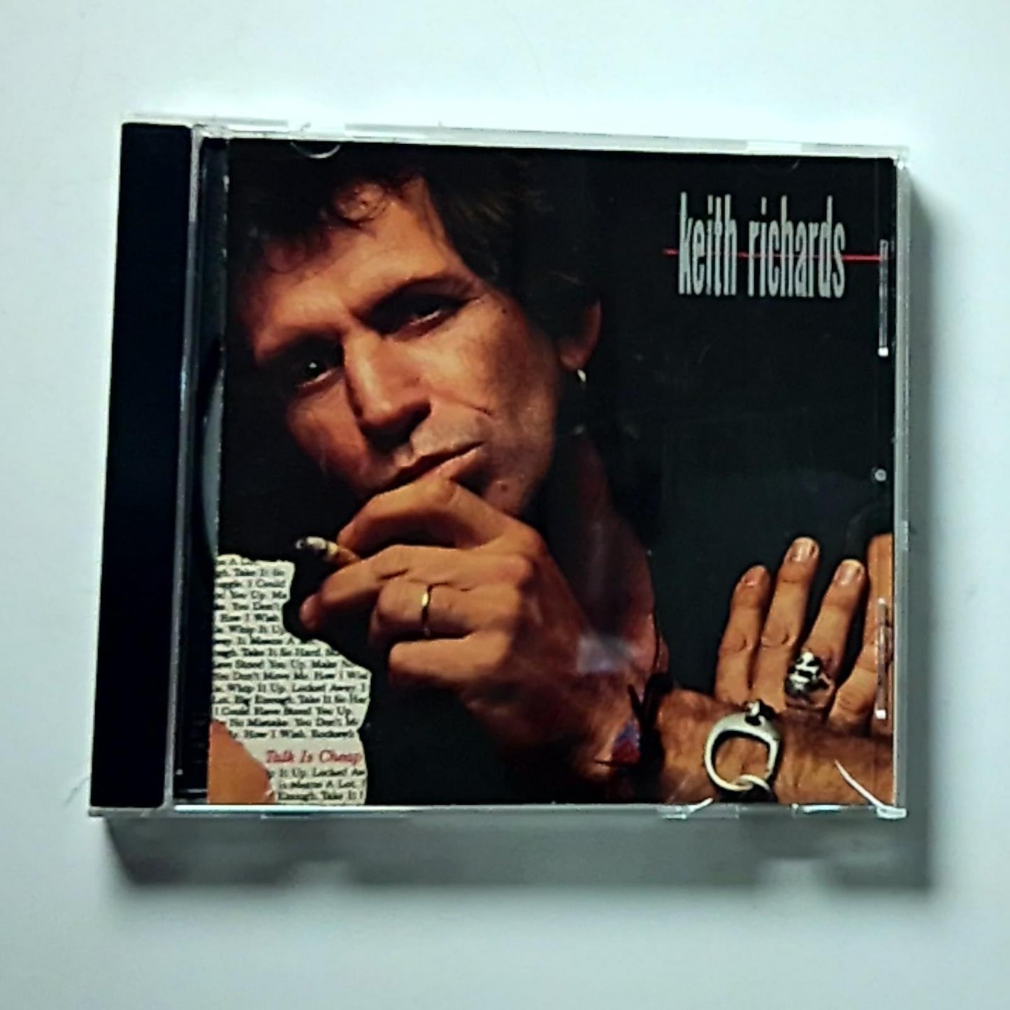 Keith Richards – Talk Is Cheap (CD, 1988) US 7 90973-2