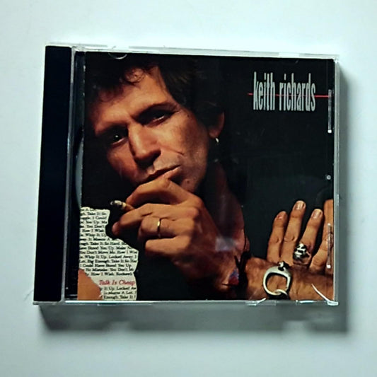 Keith Richards – Talk Is Cheap (CD, 1988) US 7 90973-2