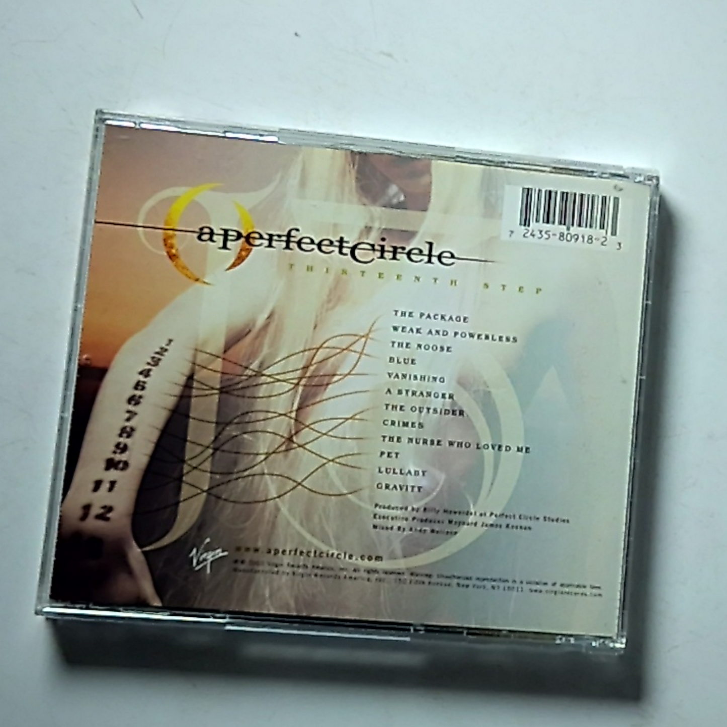 A Perfect Circle – Thirteenth Step (CD, 2003) US 7243 5 80918 2 3