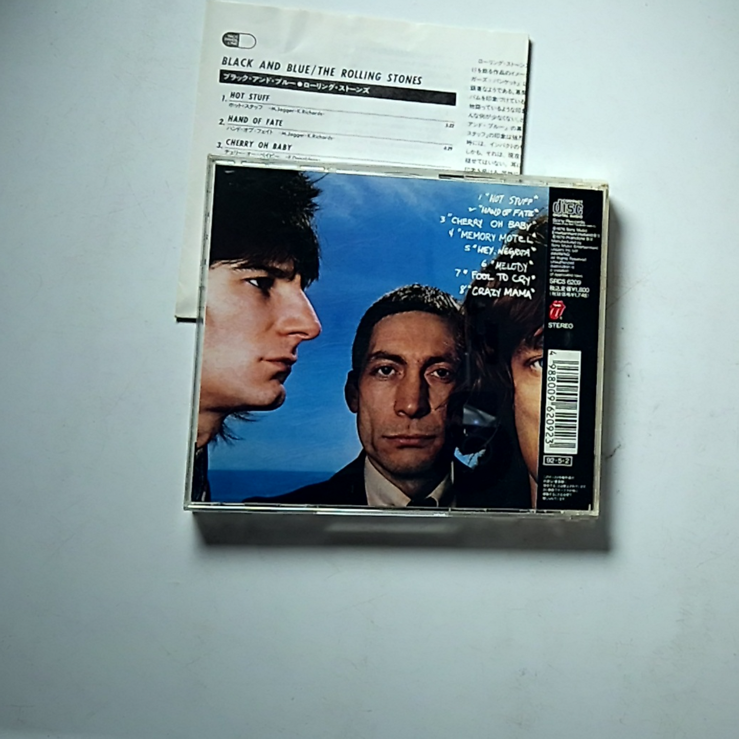 The Rolling Stones – Black And Blue (CD, 1992) Japan SRCS-6209
