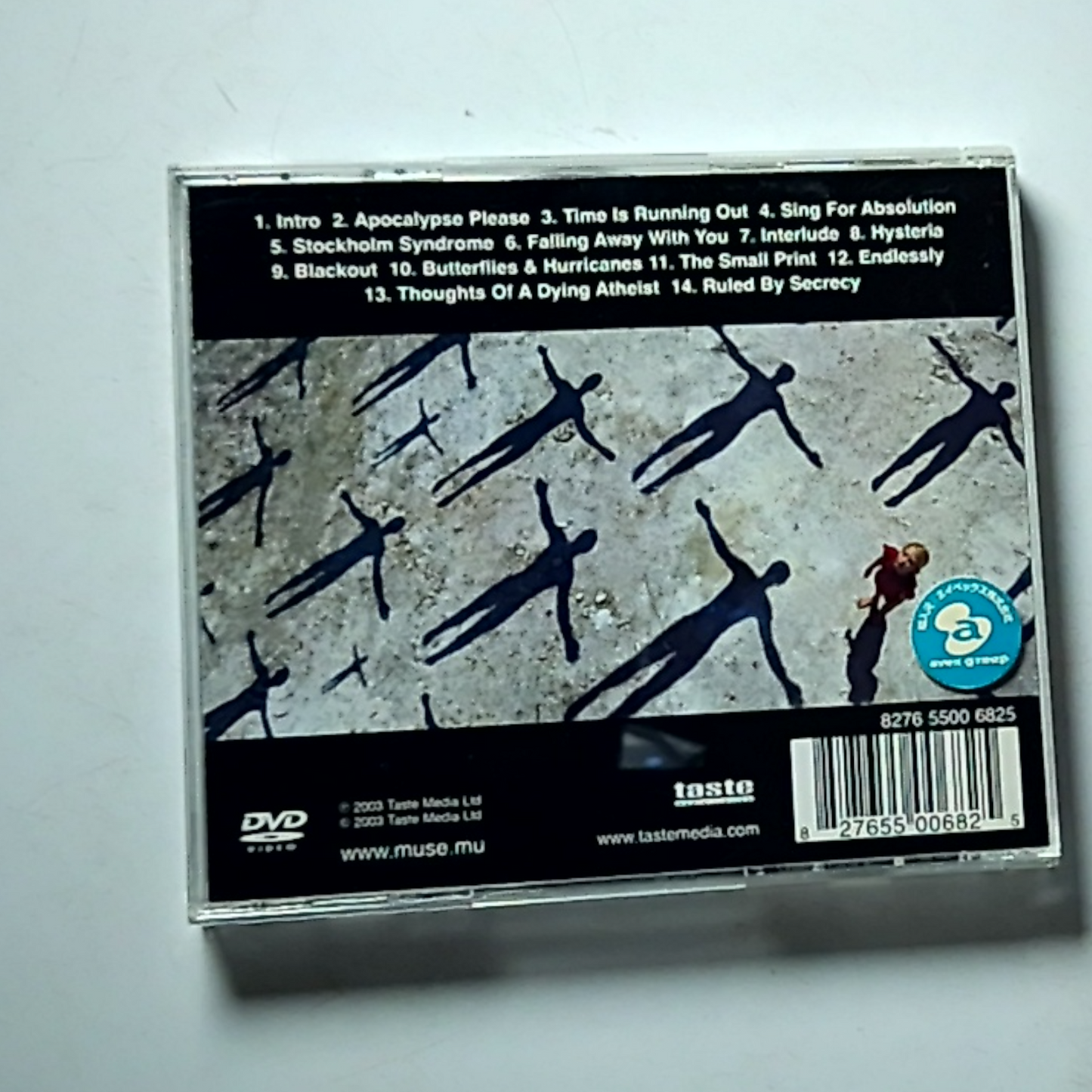 Muse – Absolution (CD + DVD, 2003) TMCD1008