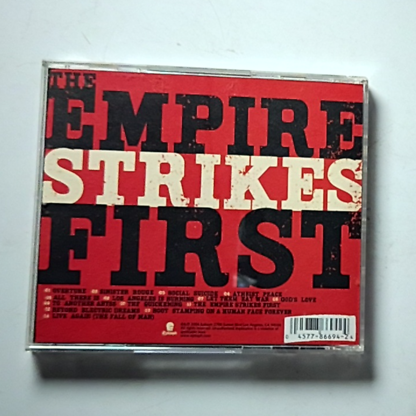 Bad Religion – The Empire Strikes First (CD, 2014) US 86694-2