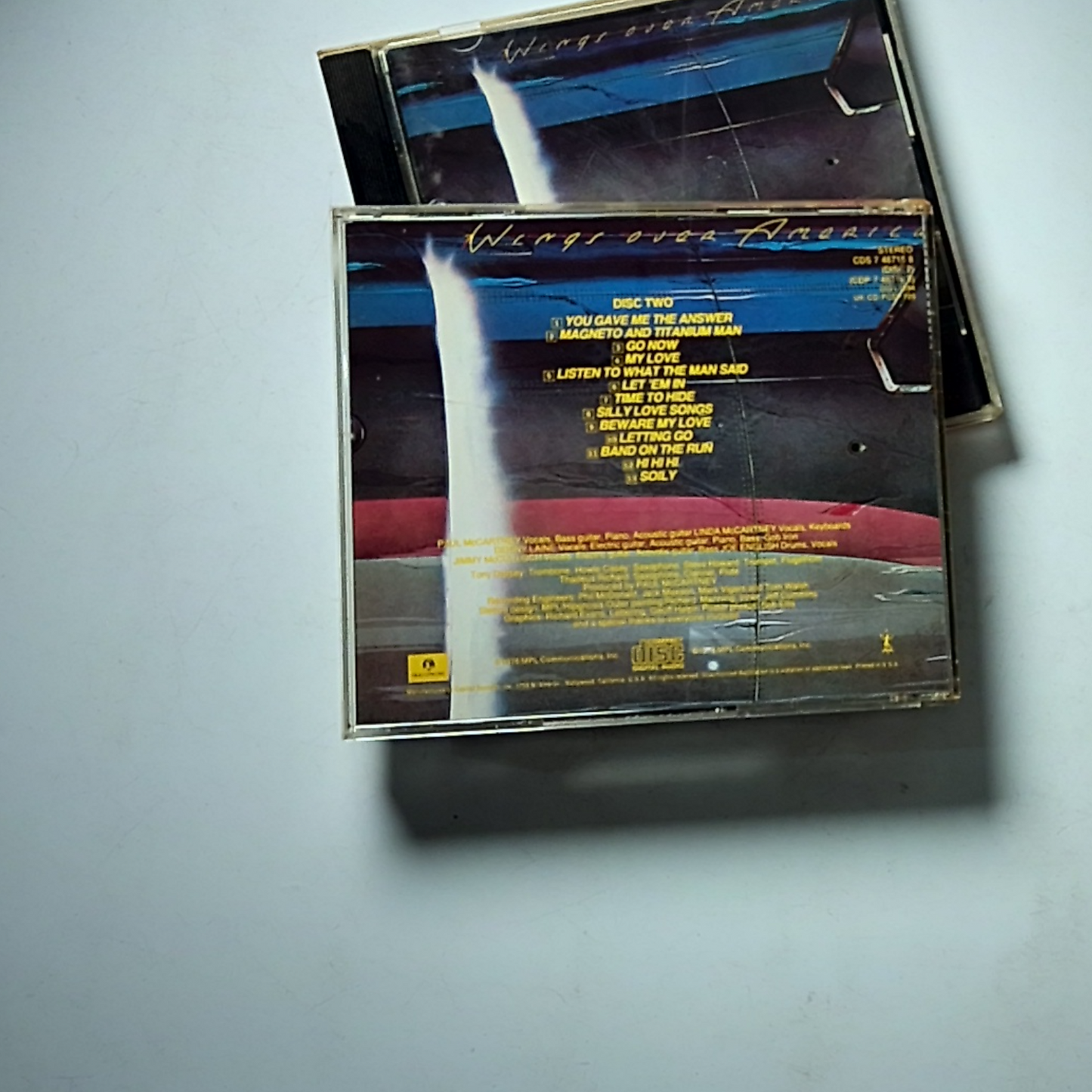 Wings – Wings Over America (CD, 1988) US CDS 7 46715 8