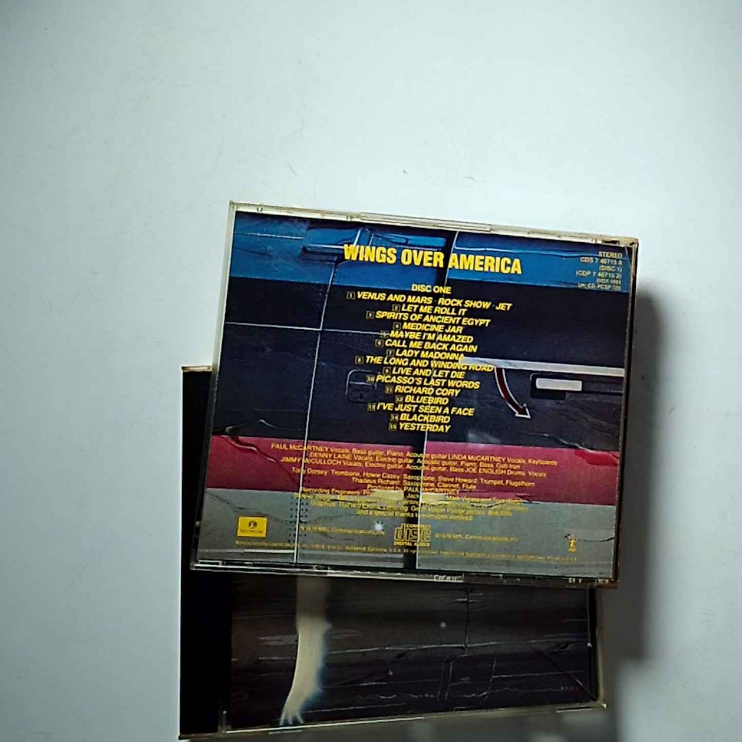 Wings – Wings Over America (CD, 1988) US CDS 7 46715 8