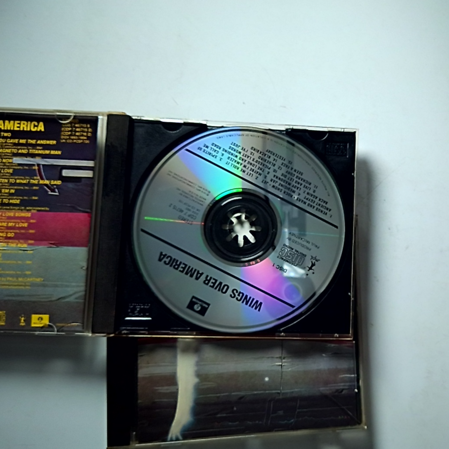 Wings – Wings Over America (CD, 1988) US CDS 7 46715 8