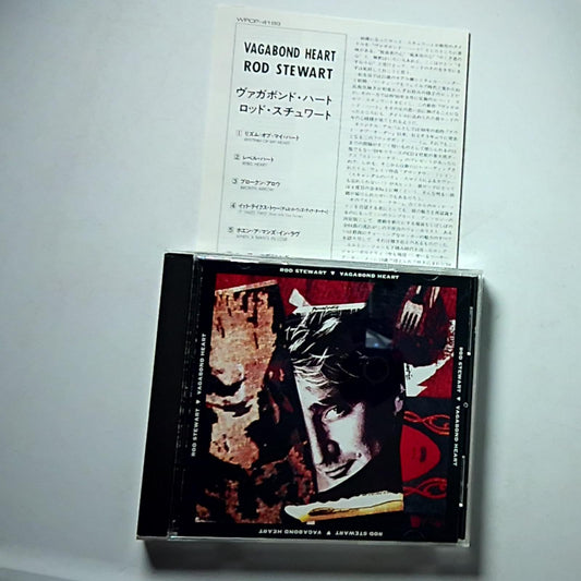 Rod Stewart – Vagabond Heart (CD, 1991) Japan WPCP-4199