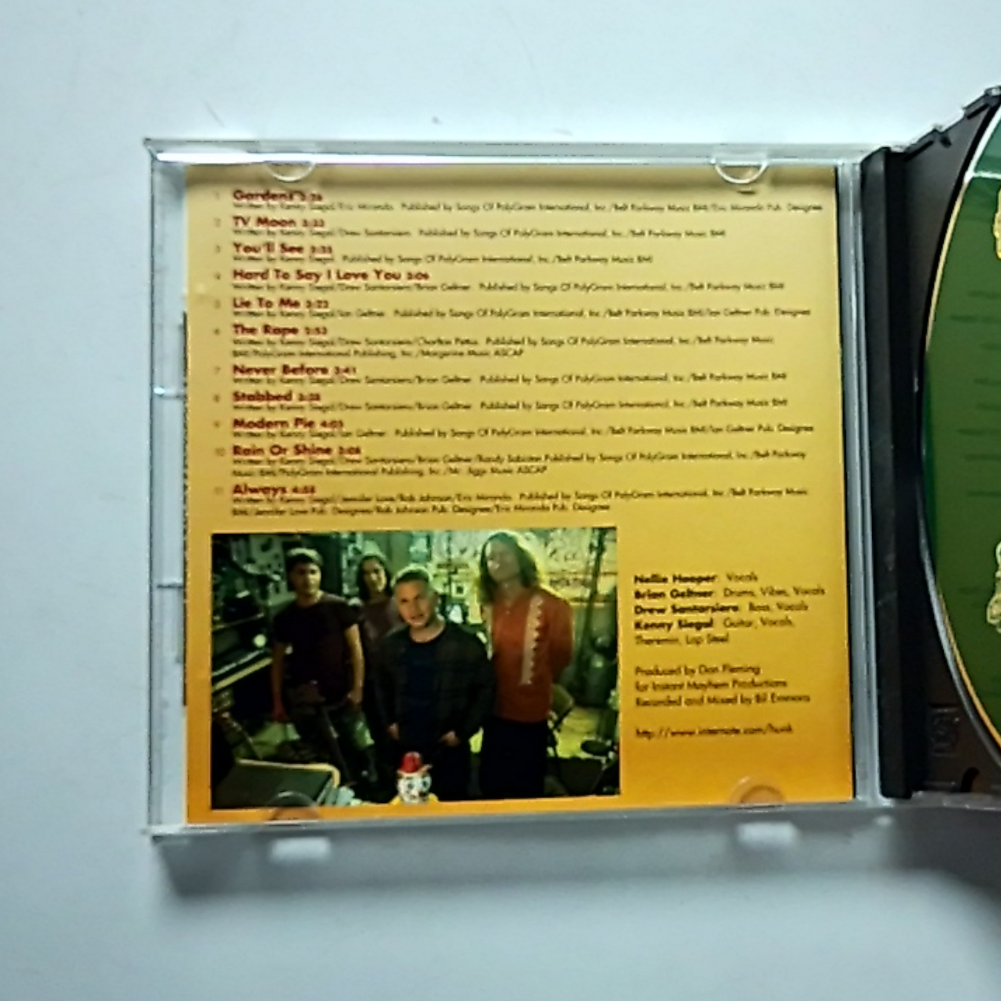 Hunk – Hunk (CD, 1996) US GEFD 24955