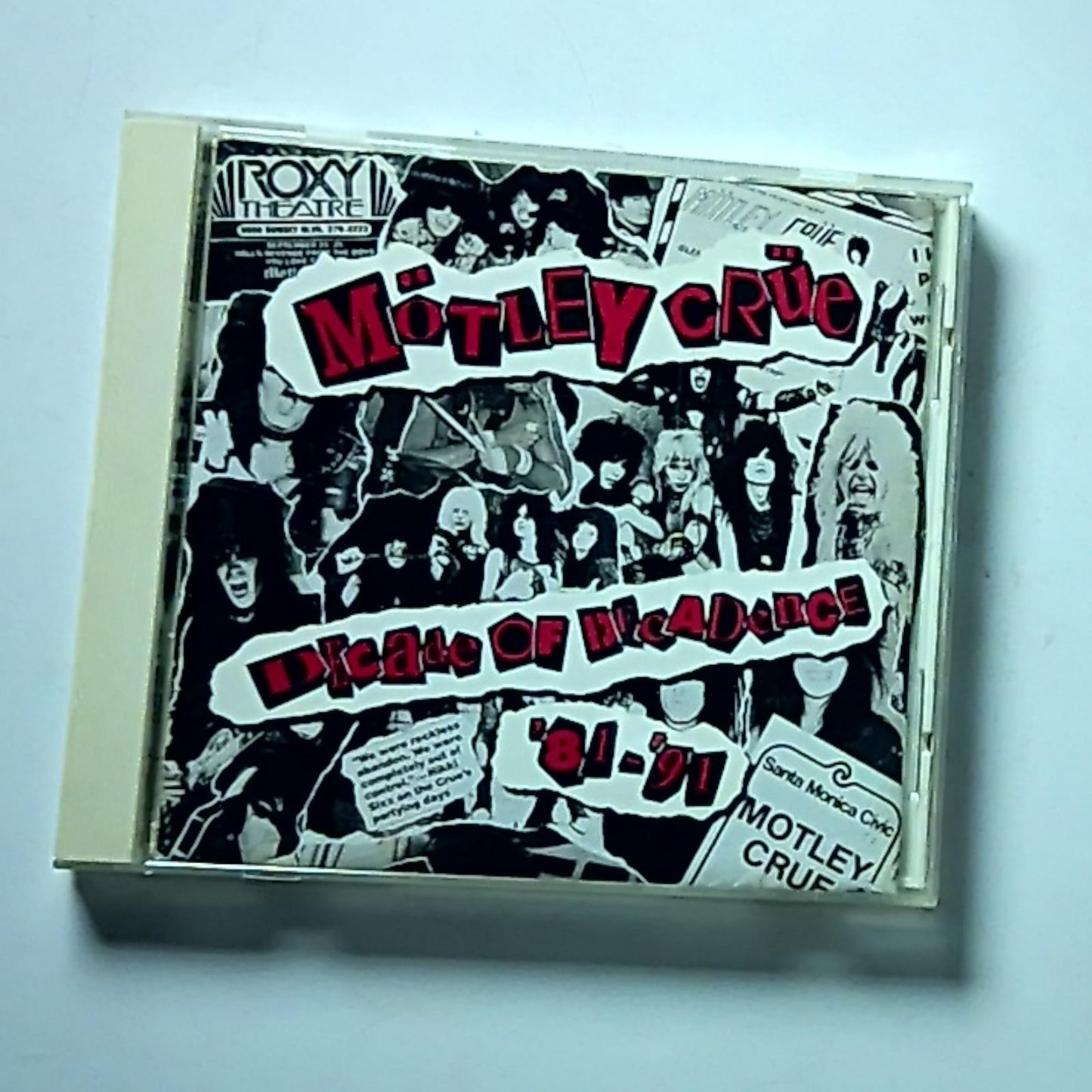 Mötley Crüe – Decade Of Decadence '81-'91 (CD, 1991) Japan WMC5-429