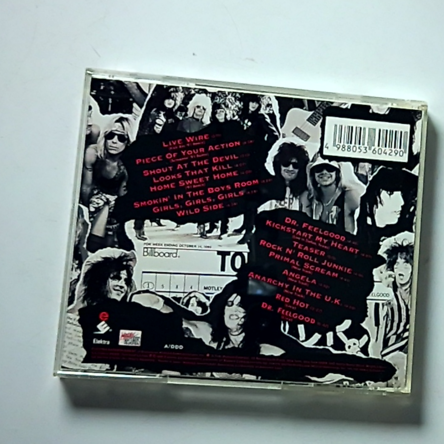 Mötley Crüe – Decade Of Decadence '81-'91 (CD, 1991) Japan WMC5-429