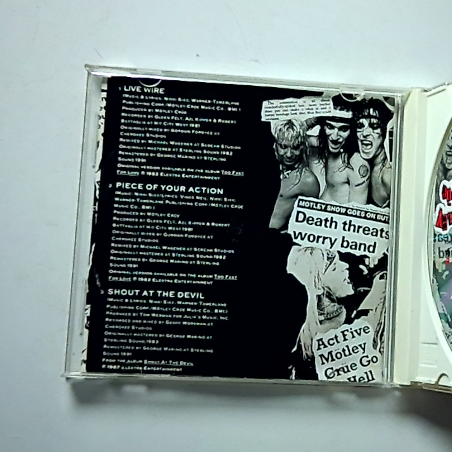 Mötley Crüe – Decade Of Decadence '81-'91 (CD, 1991) Japan WMC5-429