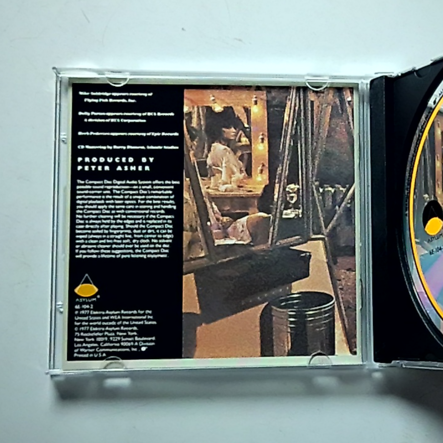 Linda Ronstadt – Simple Dreams (CD) US 6E-104-2