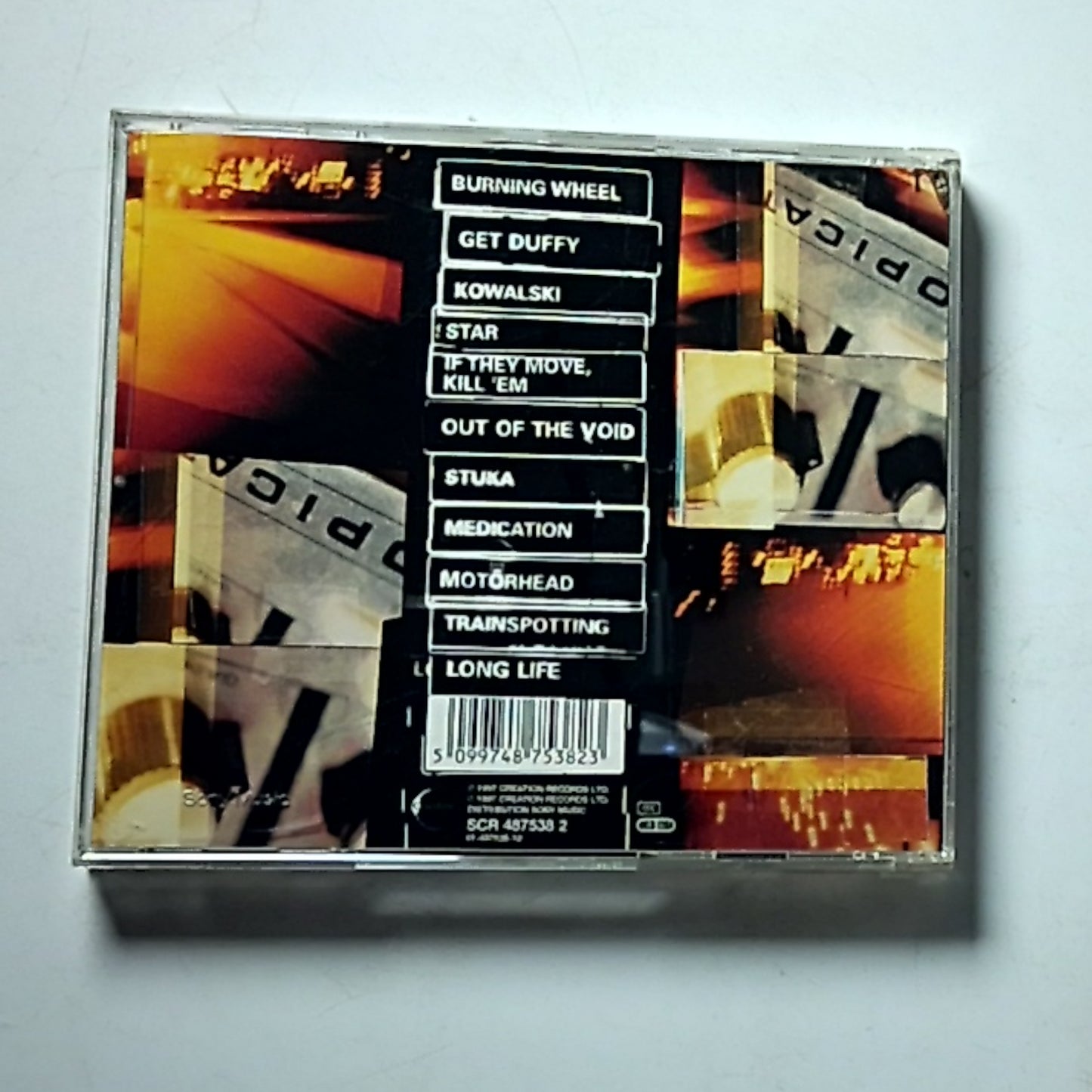 Primal Scream – Vanishing Point (CD, 1997) Europe SCR 487538 2