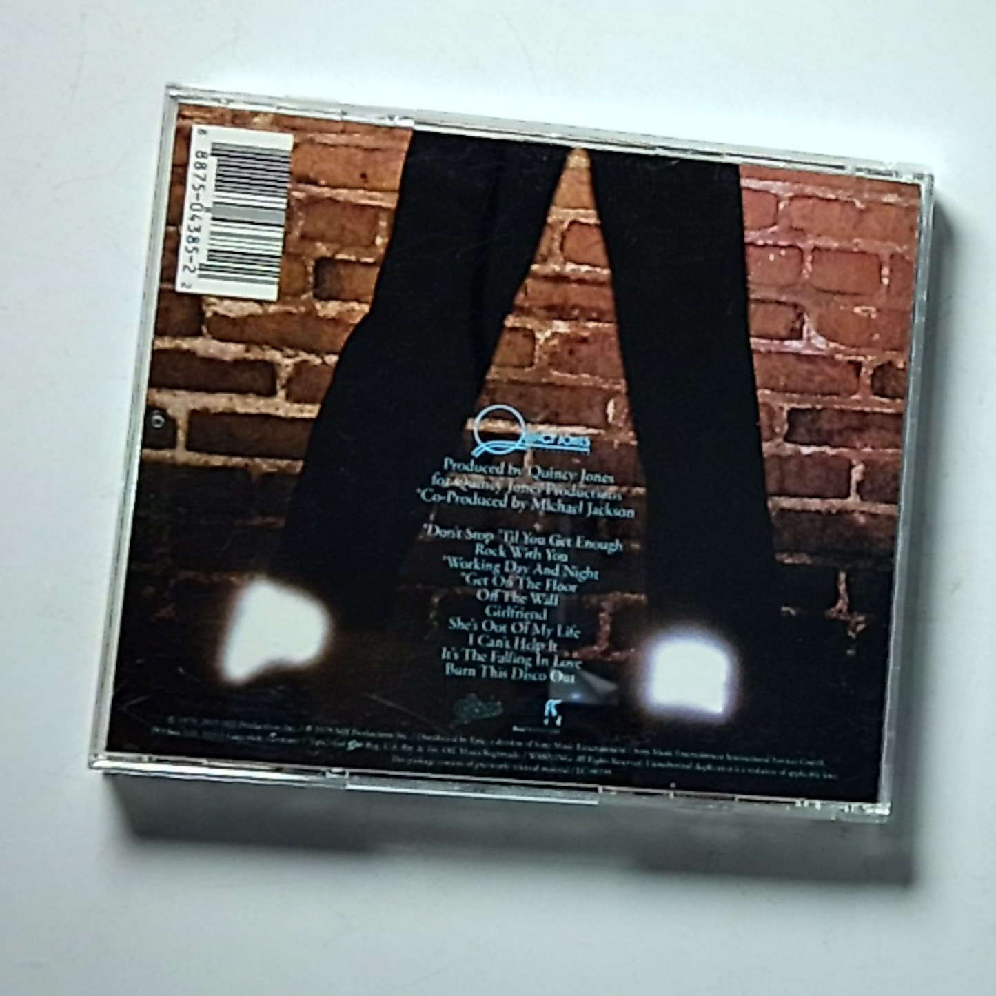 Michael Jackson – Off The Wall (CD, 2015) Europe 88875043852