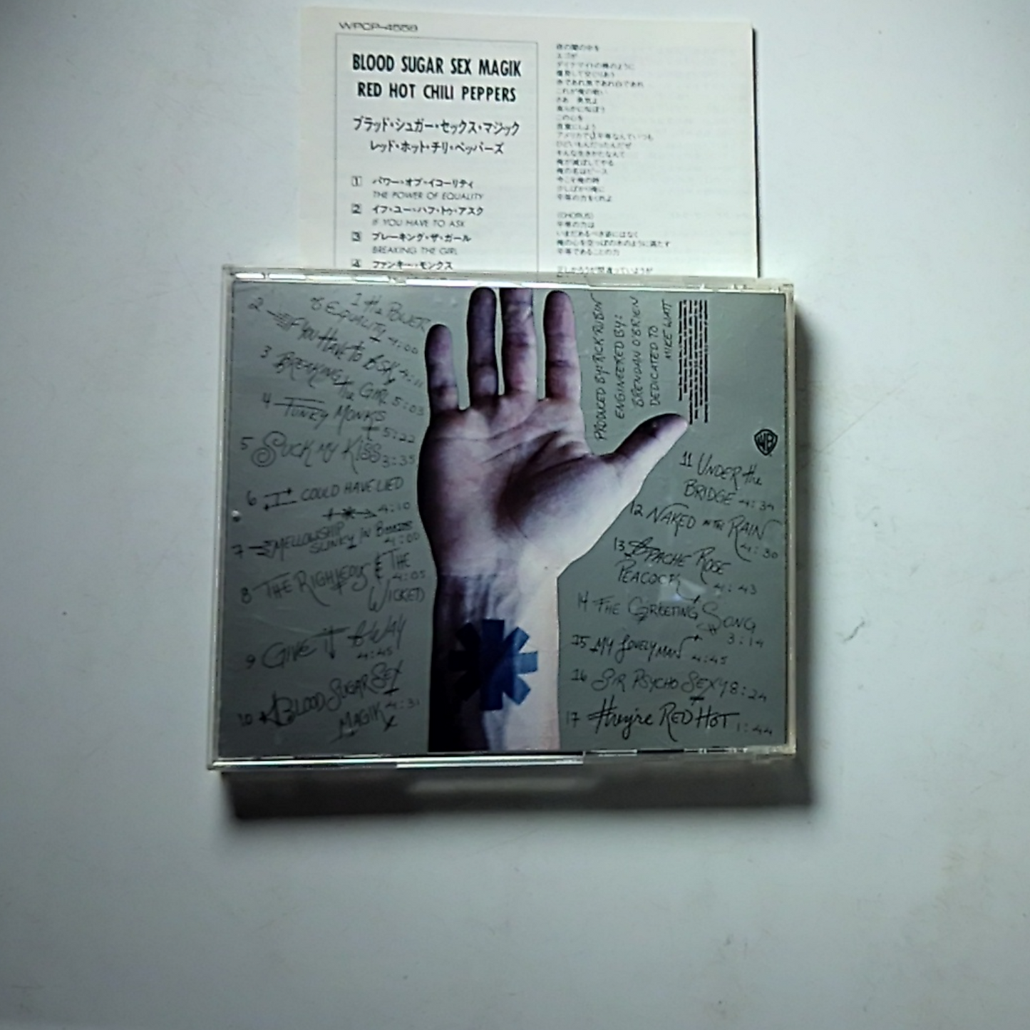Red Hot Chili Peppers – Blood Sugar Sex Magik (CD, 1991) Japan WPCP-4558