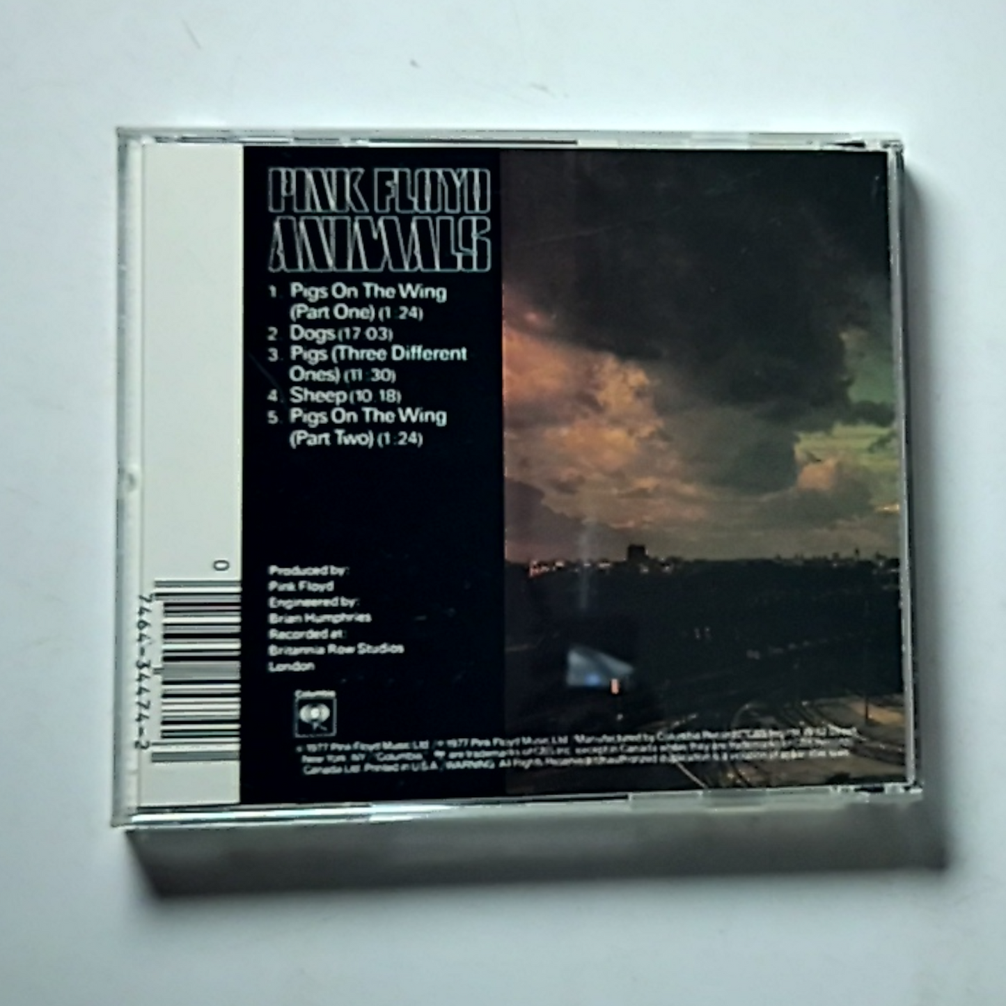 Pink Floyd – Animals (CD, 1989) US CK 34474