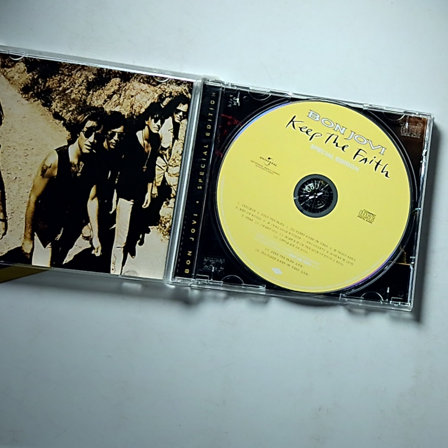 Bon Jovi – Keep The Faith (CD, 2010) Europe 6025-2740171-3
