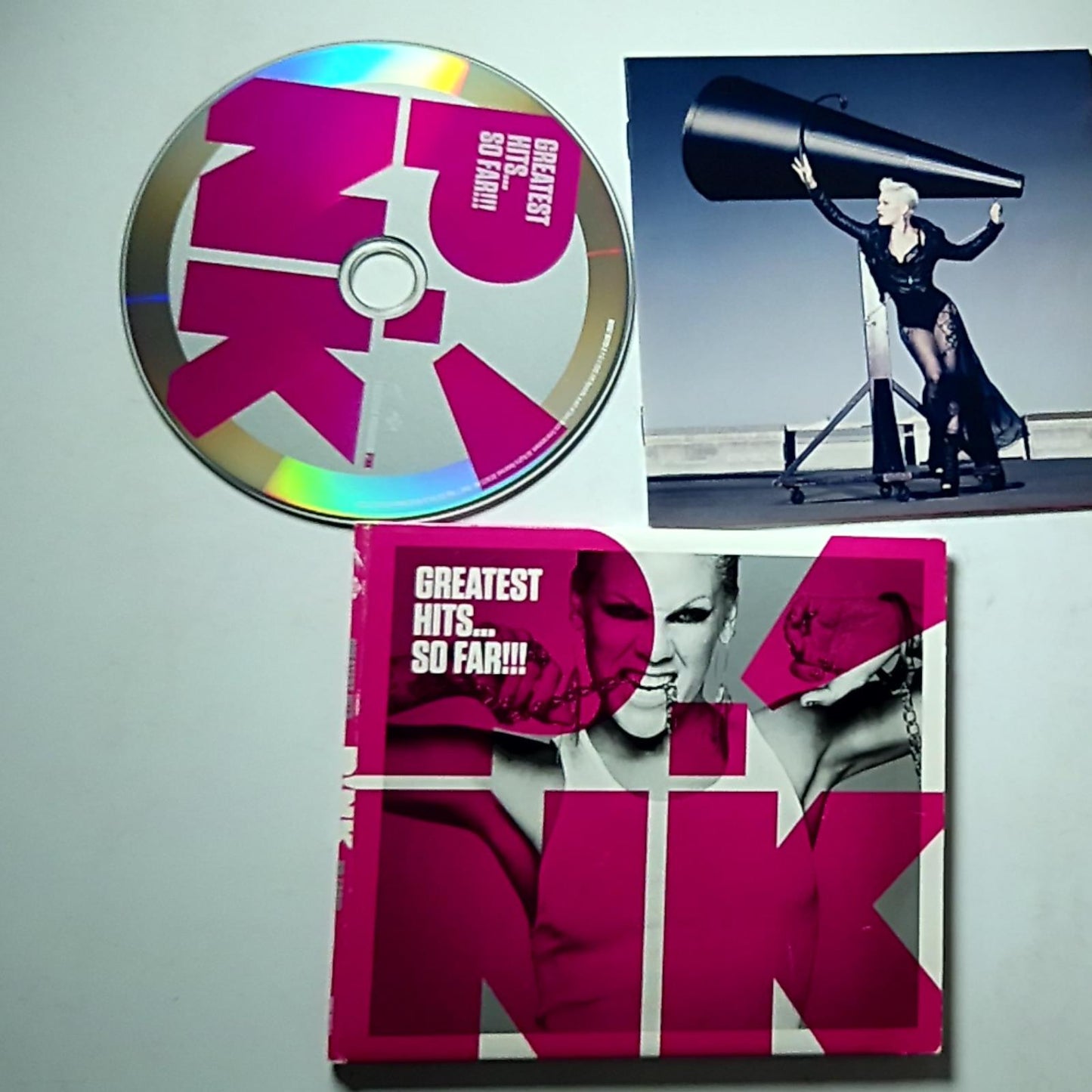 P!NK – Greatest Hits... So Far!!! (CD, 2010) Europe 88697 80723 2