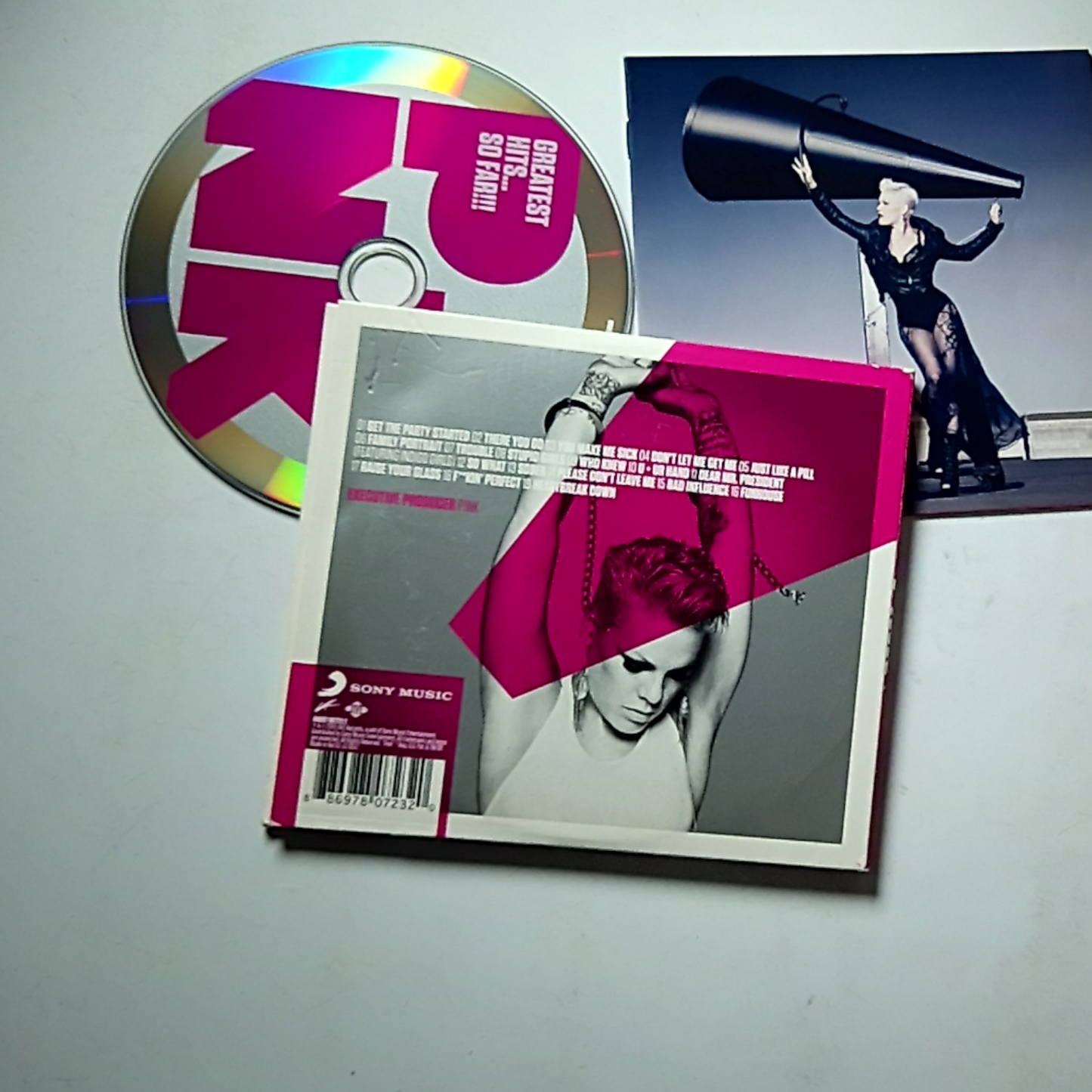 P!NK – Greatest Hits... So Far!!! (CD, 2010) Europe 88697 80723 2