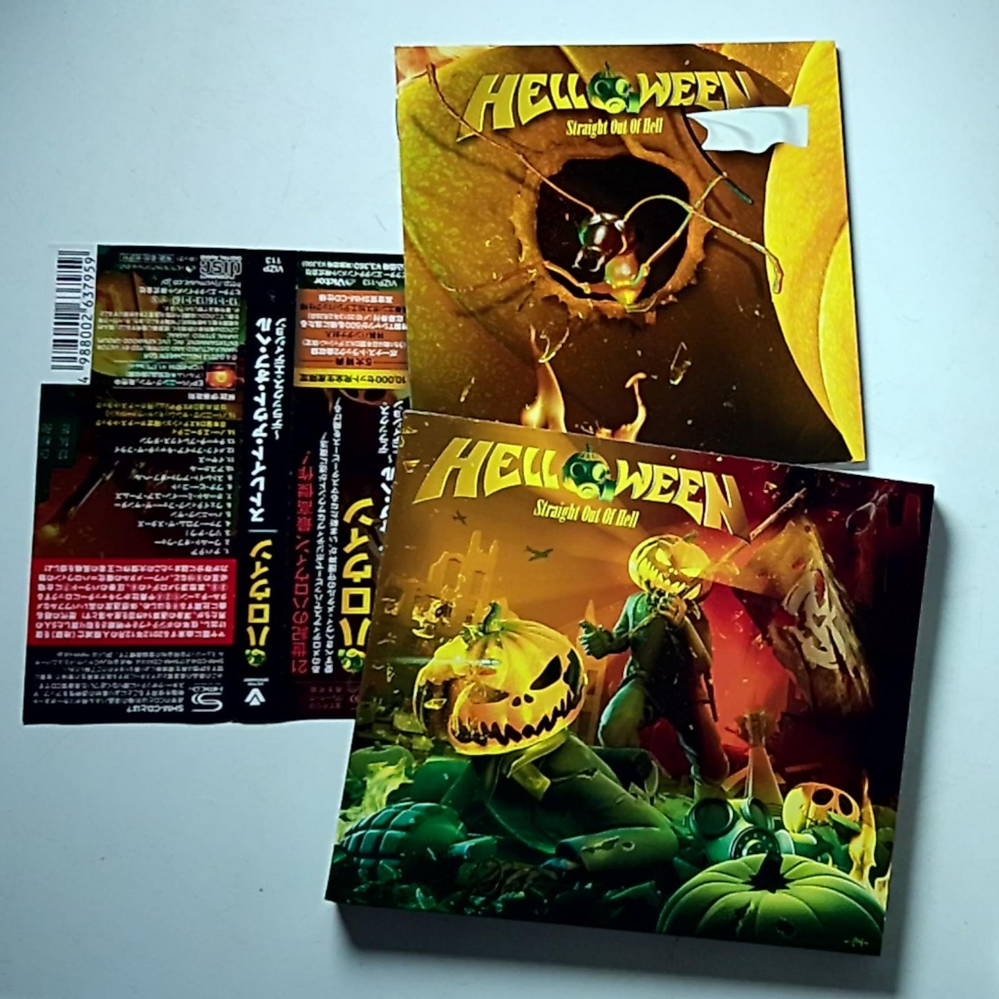 Helloween – Straight Out Of Hell (CD, SHM-CD 2013) Japan Obi Bonus Track