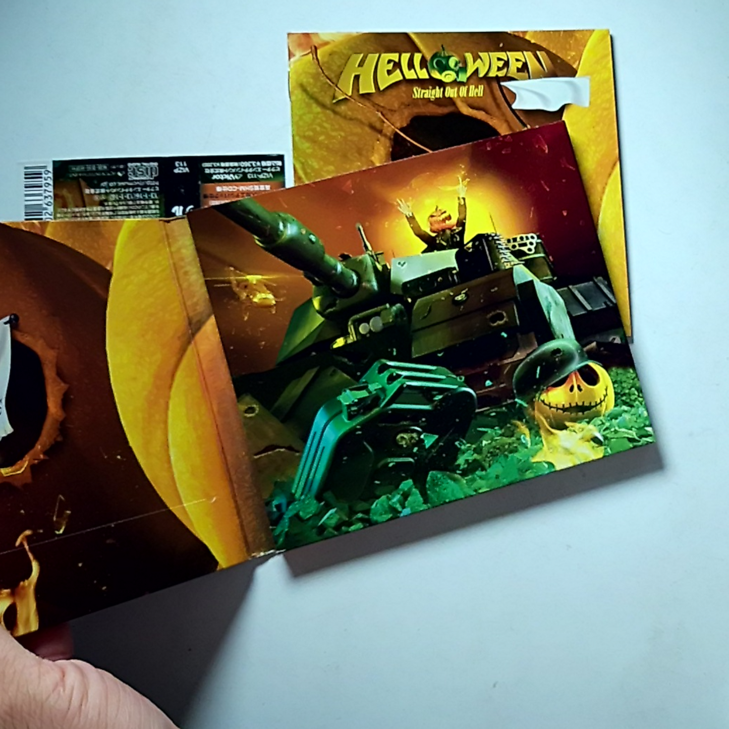 Helloween – Straight Out Of Hell (CD, SHM-CD 2013) Japan Obi Bonus Track