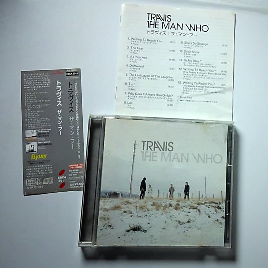 Travis – The Man Who (CD, 1999)  Japan Bonus Track Obi ESCA 8011