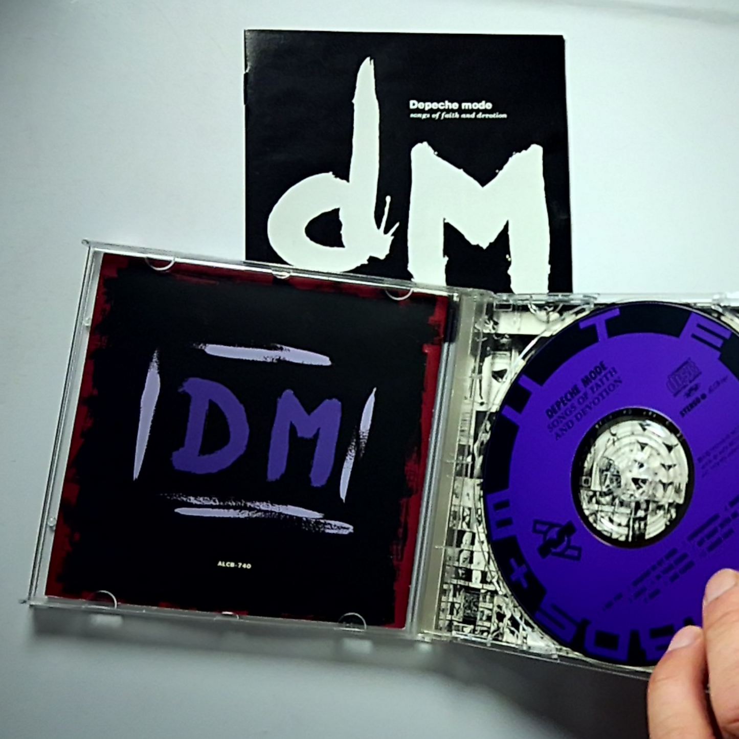 Depeche Mode – Songs Of Faith And Devotion (CD, 1993) Japan ALCB-740