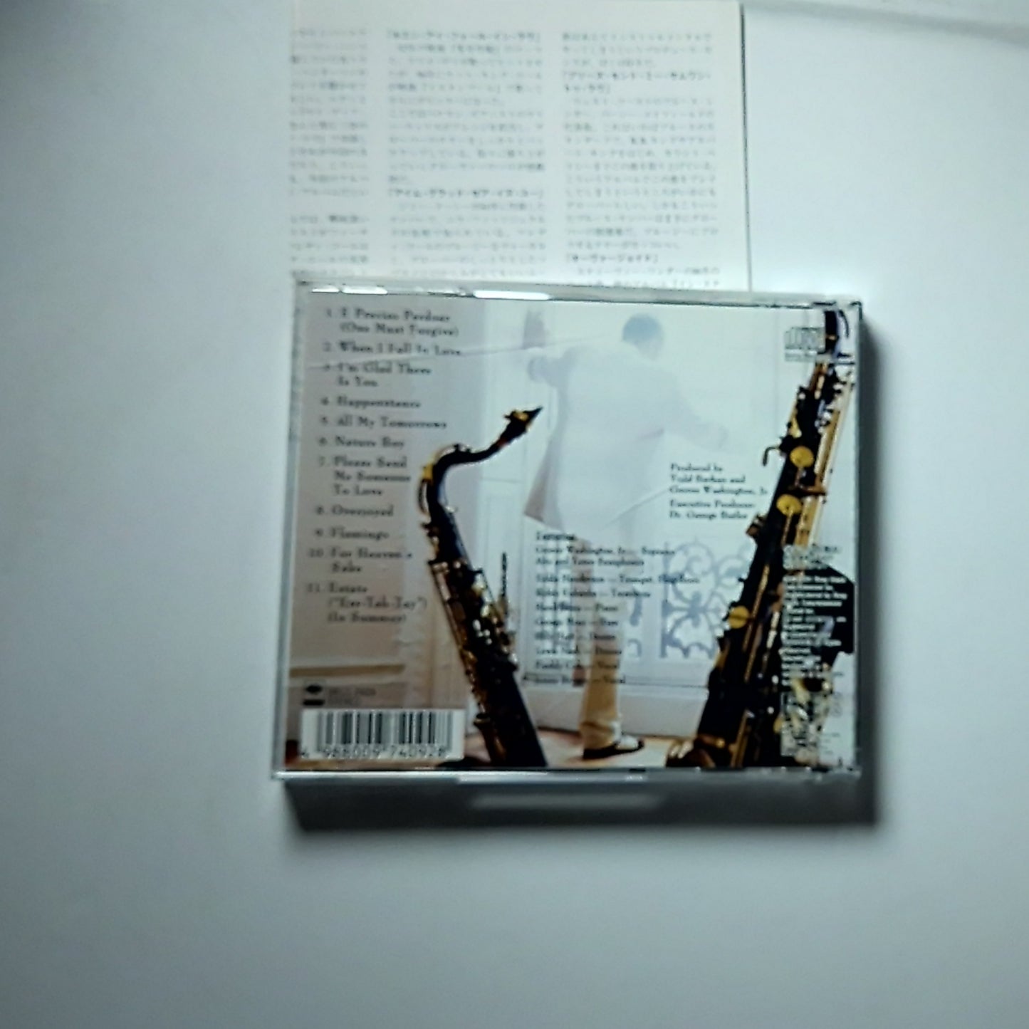 Grover Washington, Jr. – All My Tomorrows (CD, 1994) Japan SRCS 7409