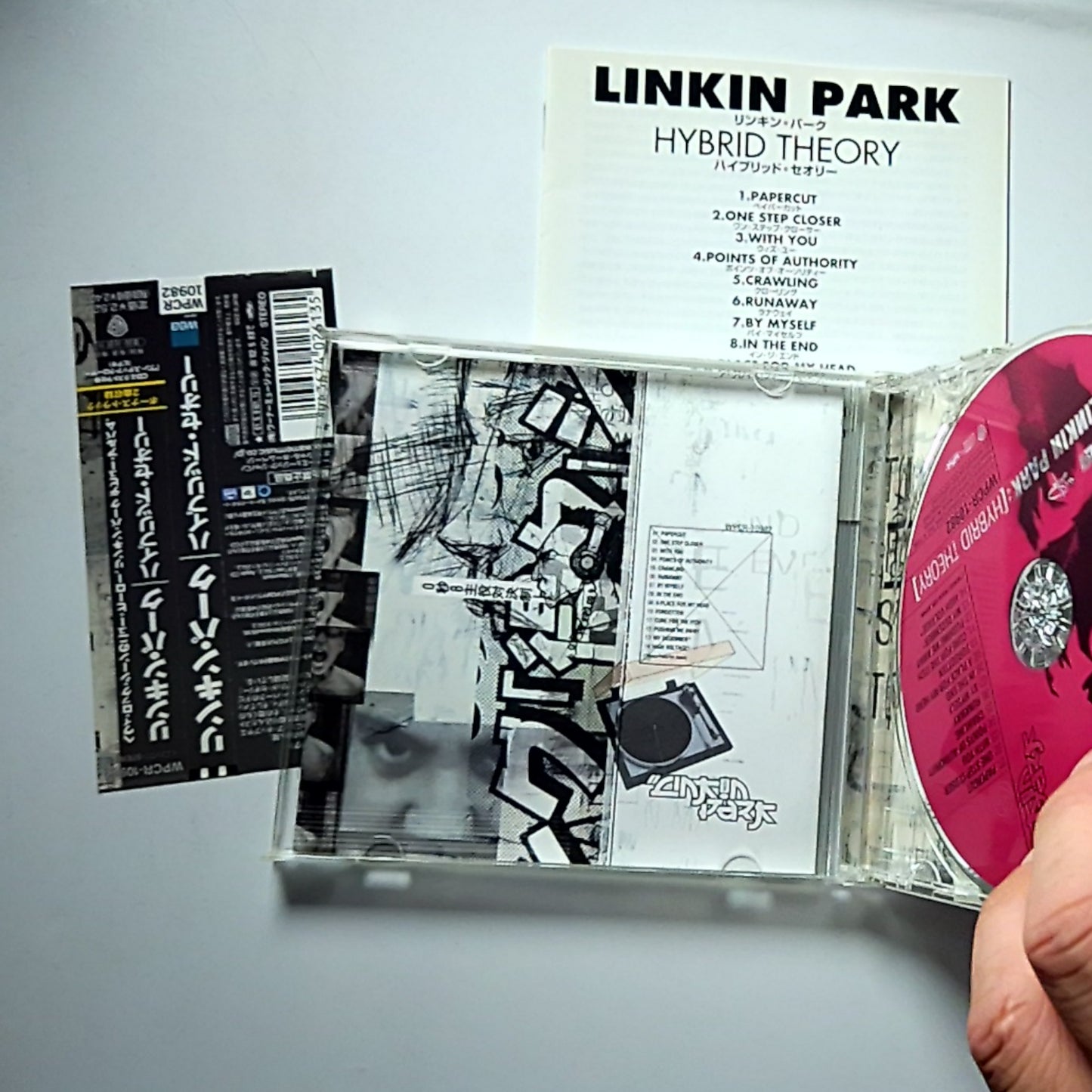 Linkin Park – Hybrid Theory (CD, 2001) Japan Bonus Track Obi WPCR-10982
