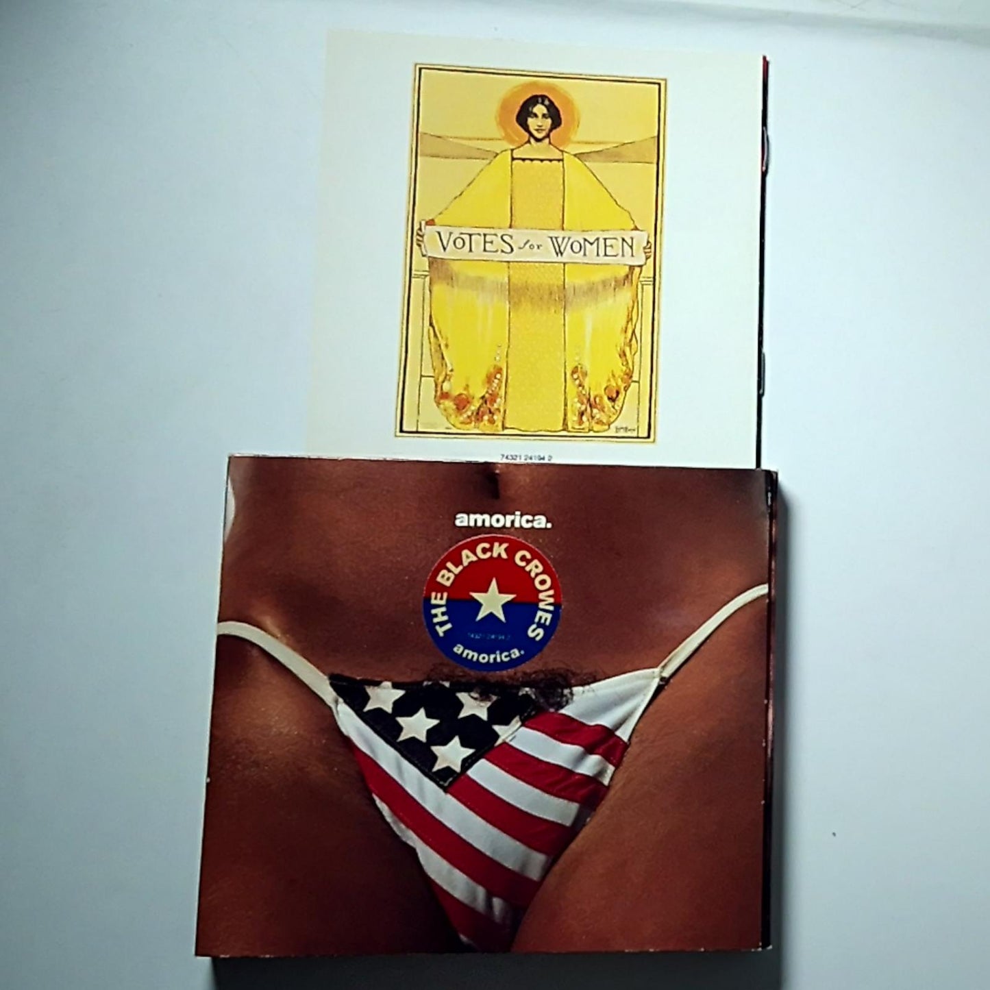 The Black Crowes – Amorica. (CD, 1994) Europe Digipak 74321 24194 2