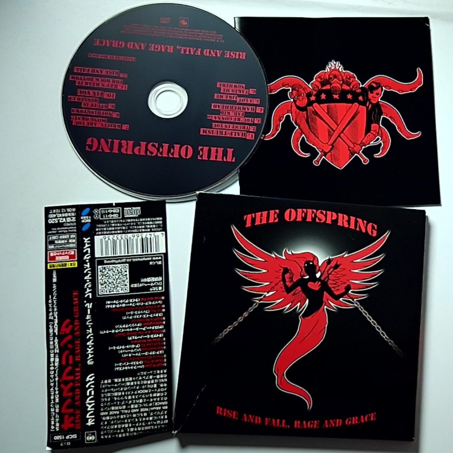 The Offspring – Rise And Fall, Rage And Grace (CD, 2008) Japan Obi SICP-1580