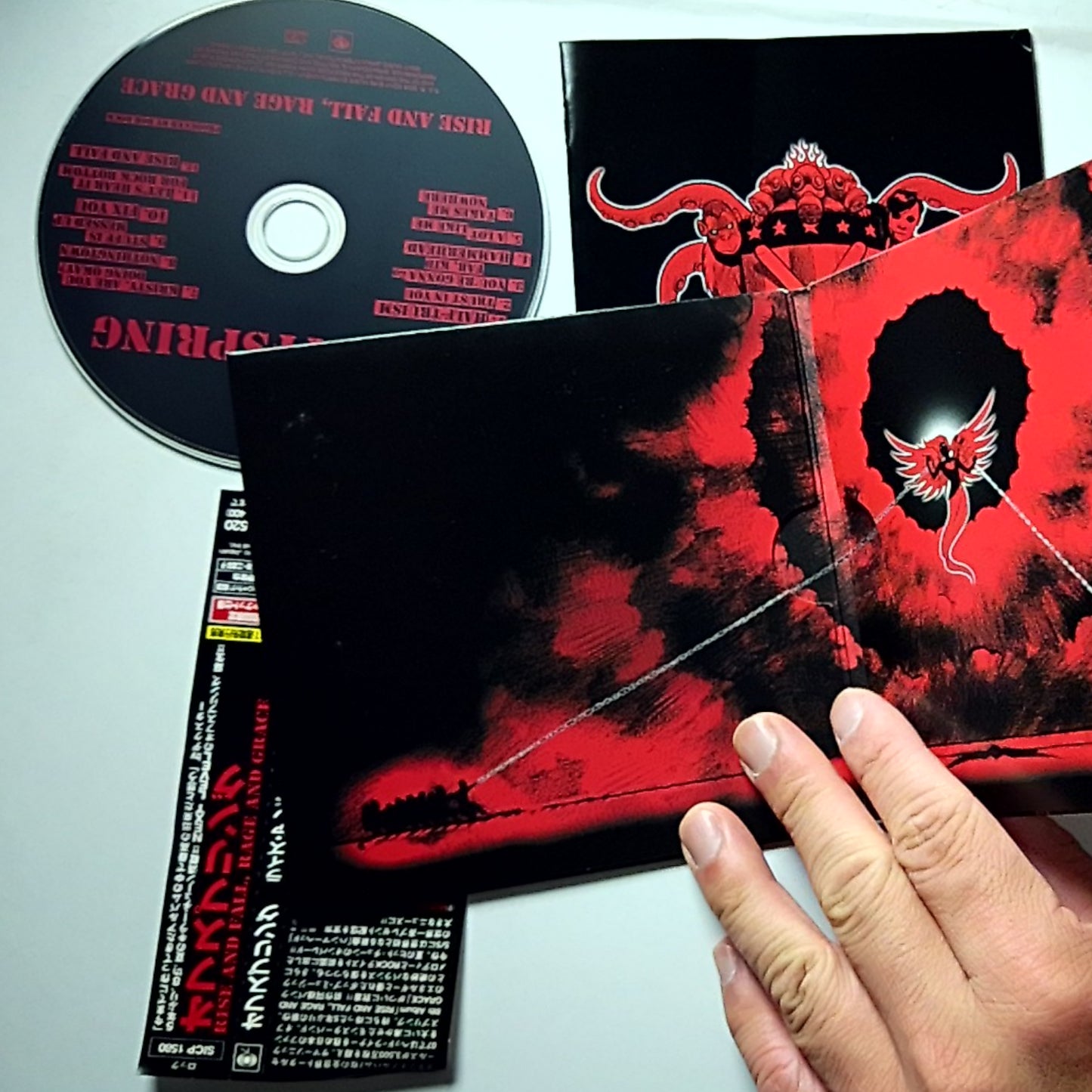 The Offspring – Rise And Fall, Rage And Grace (CD, 2008) Japan Obi SICP-1580