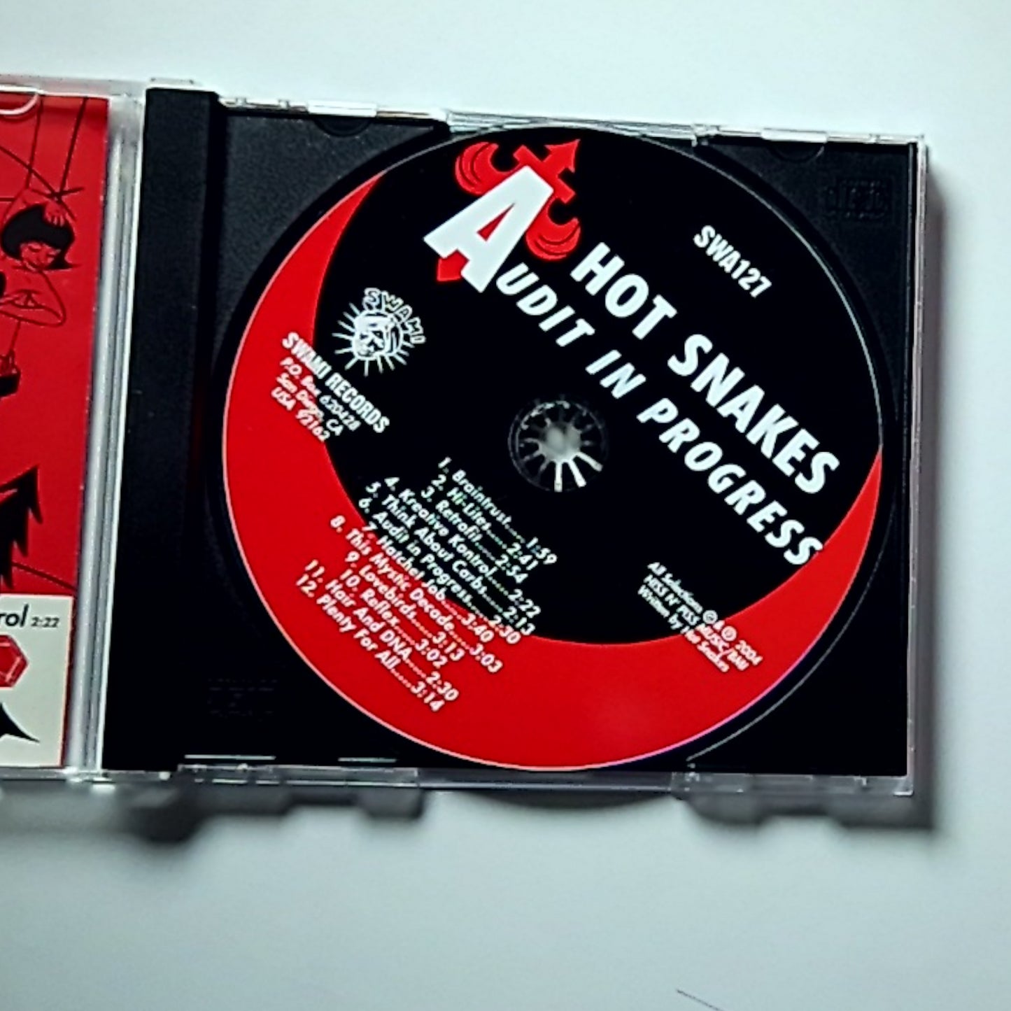 Hot Snakes – Audit In Progress (CD, 2004) US SWA127