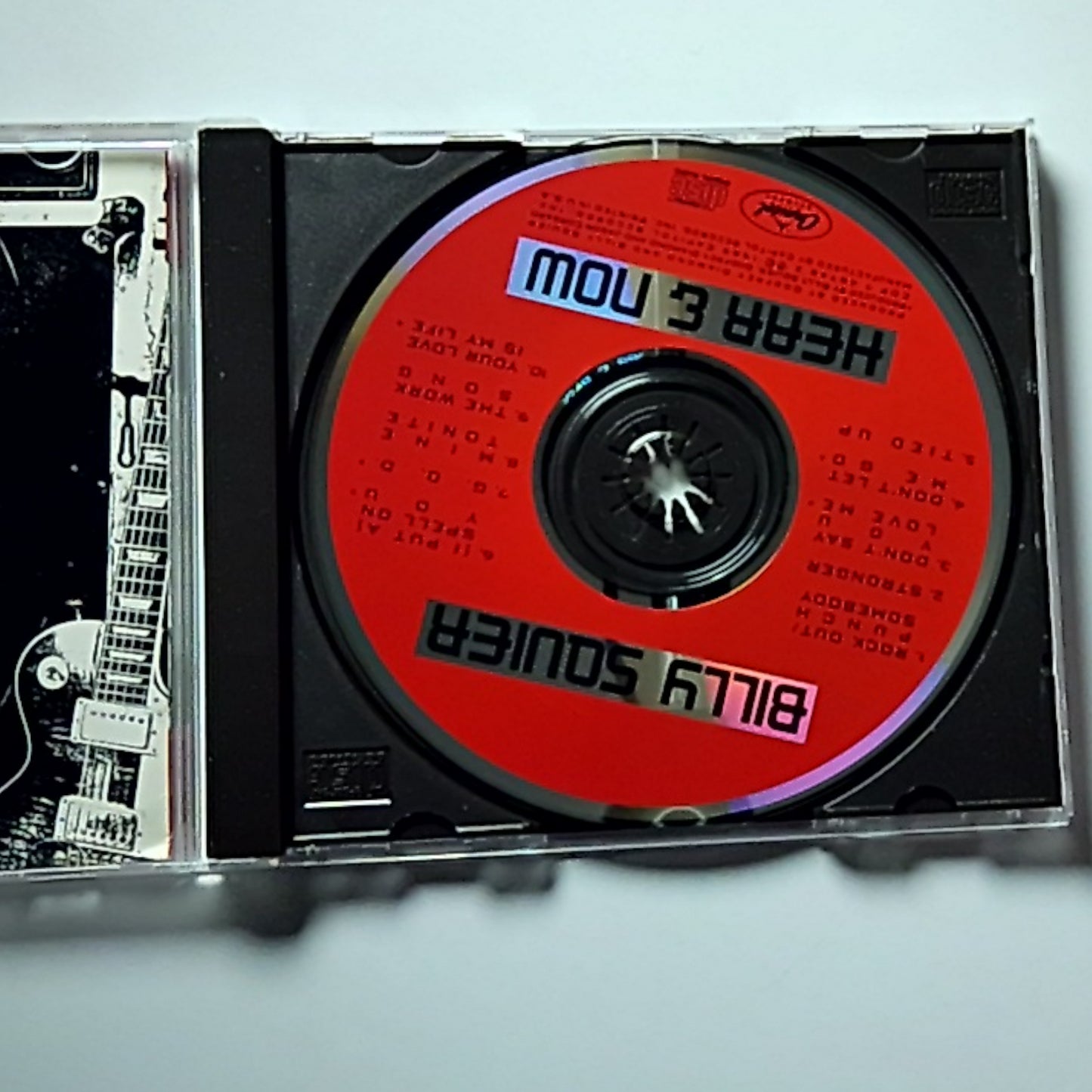 Billy Squier – Hear & Now (CD, 1989) US CDP 7 48748 2