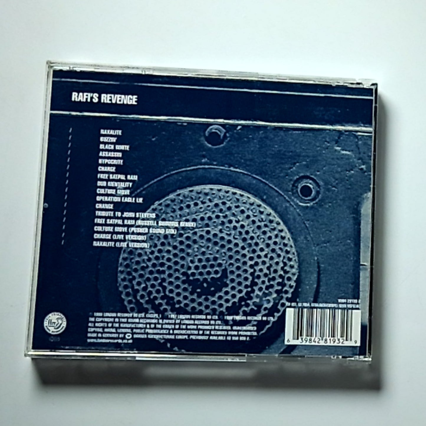 Asian Dub Foundation – Rafi's Revenge (CD, 1999) UK & Europe 3984 28193-2