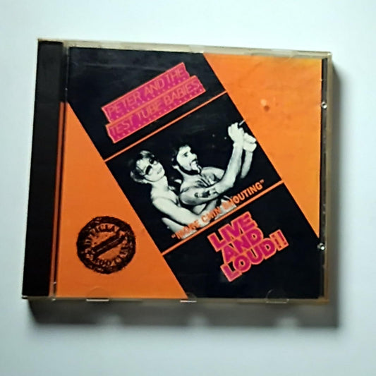 Peter And The Test Tube Babies – Live And Loud !! (CD, 1989) UK LINK CD 108