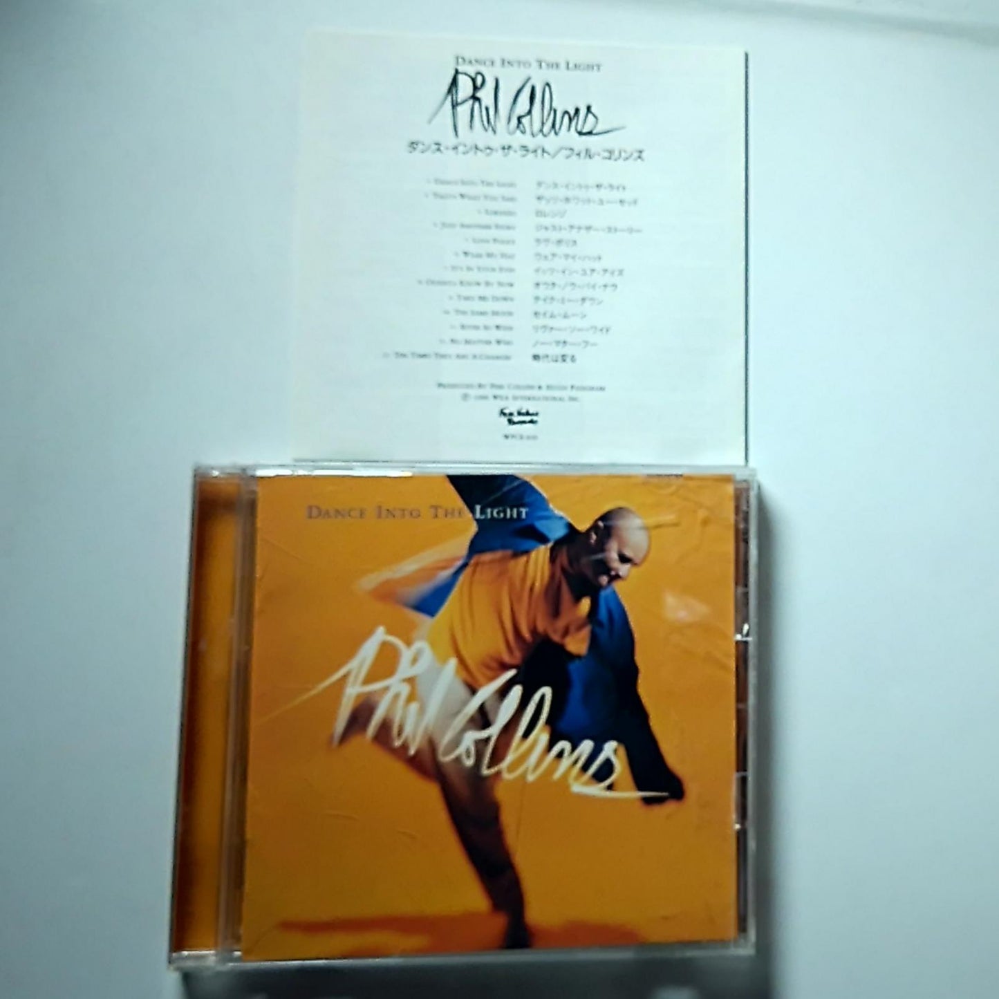 Phil Collins – Dance Into The Light (CD, 1996) Japan WPCR-830