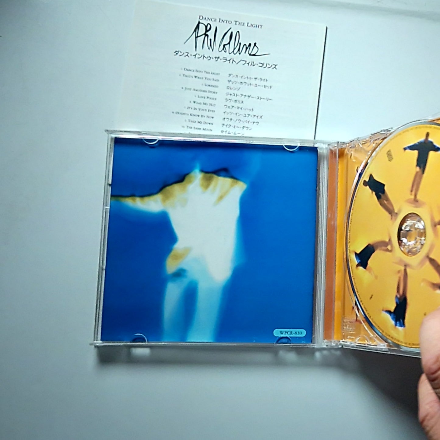 Phil Collins – Dance Into The Light (CD, 1996) Japan WPCR-830