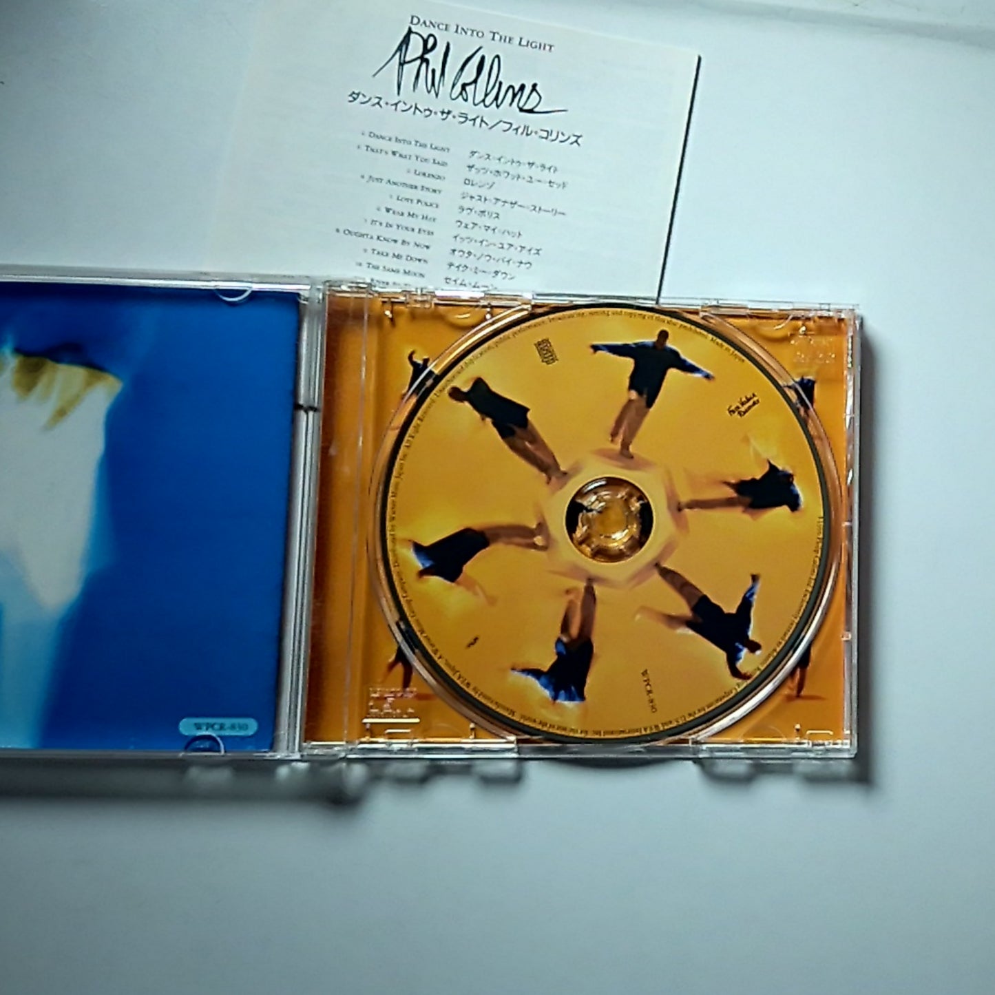 Phil Collins – Dance Into The Light (CD, 1996) Japan WPCR-830