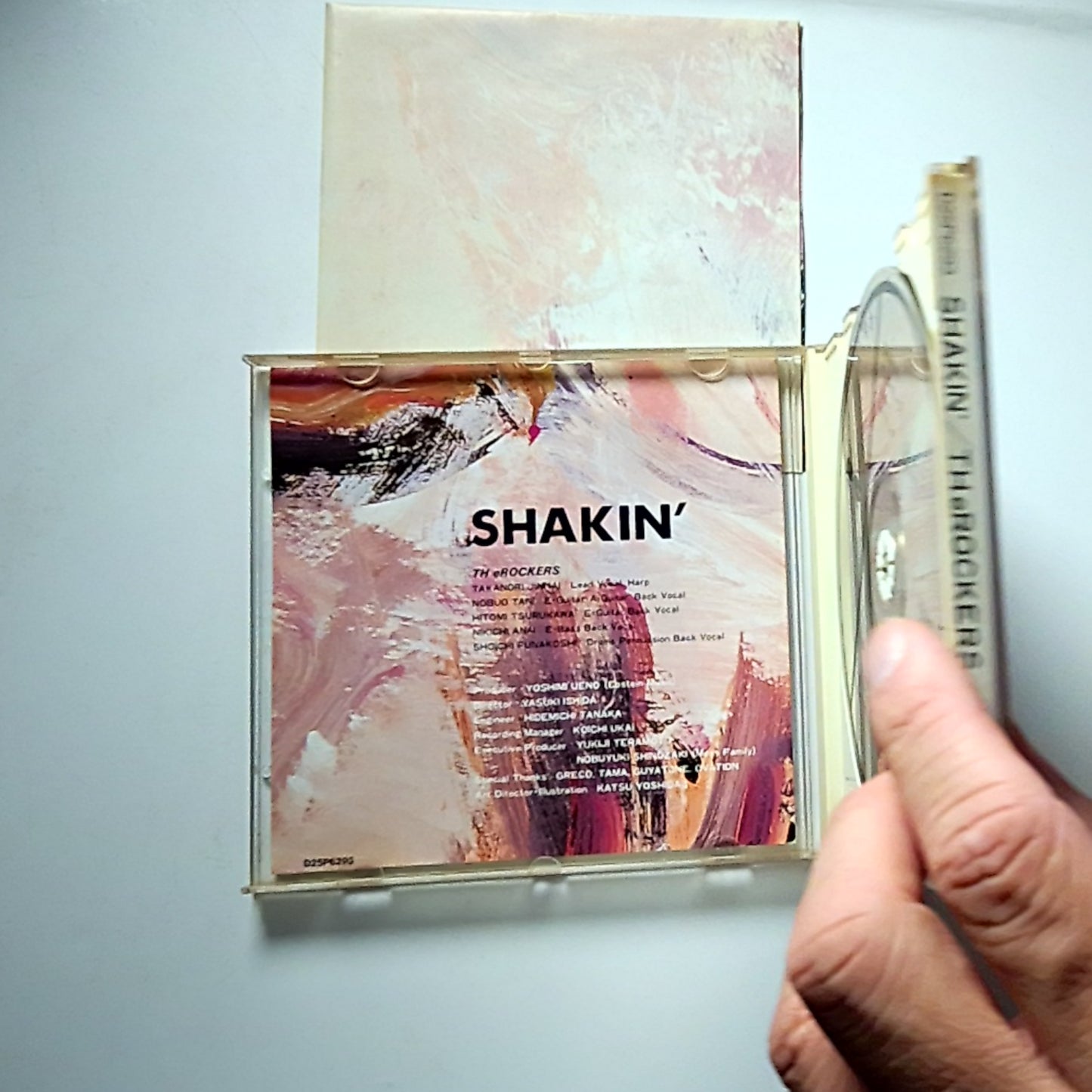 The Rockers– Shakin' (CD, 1988) Japan D25P6293