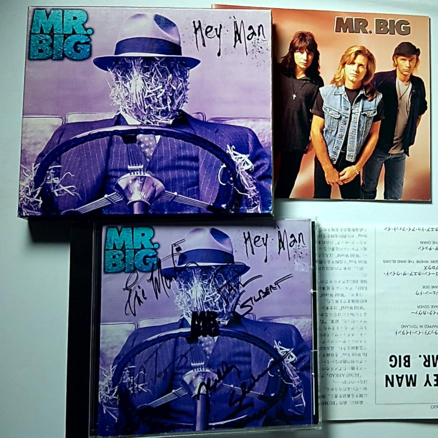 Mr. Big – Hey Man (CD, 1996) Japan Bonus Track AMCY-920