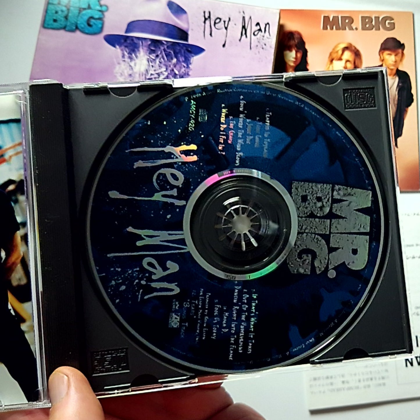Mr. Big – Hey Man (CD, 1996) Japan Bonus Track AMCY-920