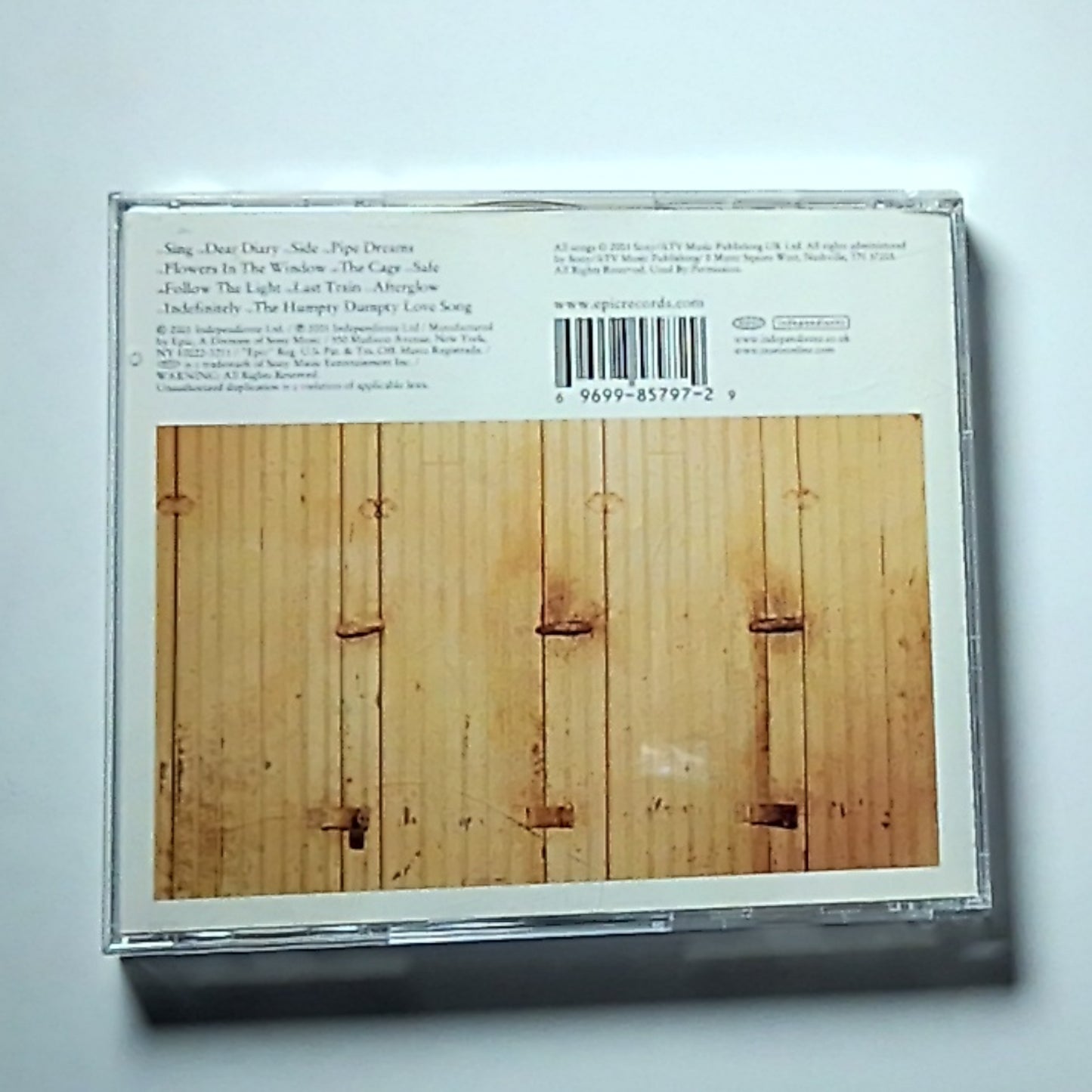 Travis – The Invisible Band (CD, 2001) US EK 85797