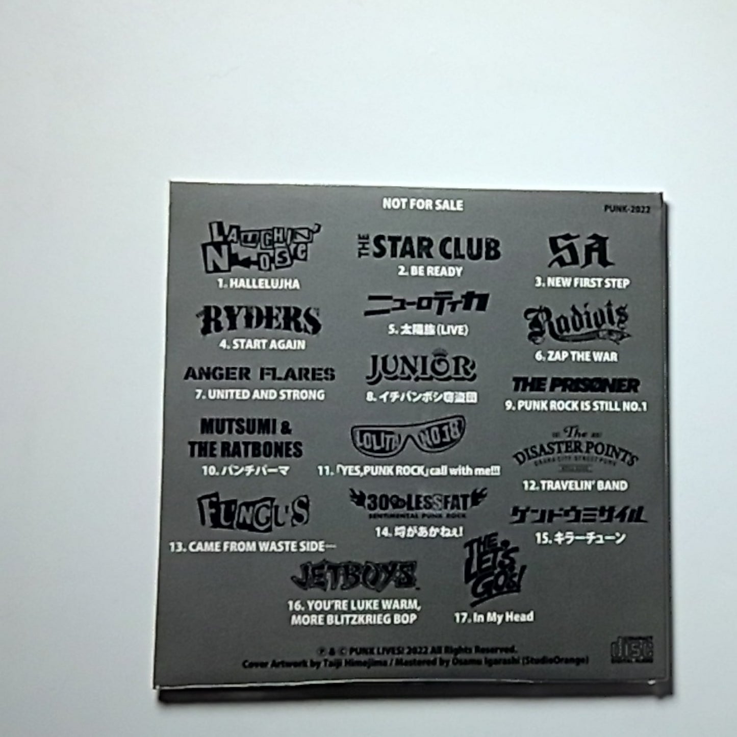 Various – Punk Lives! 2022 (CD, 2022) Japan NEW PUNK-2022