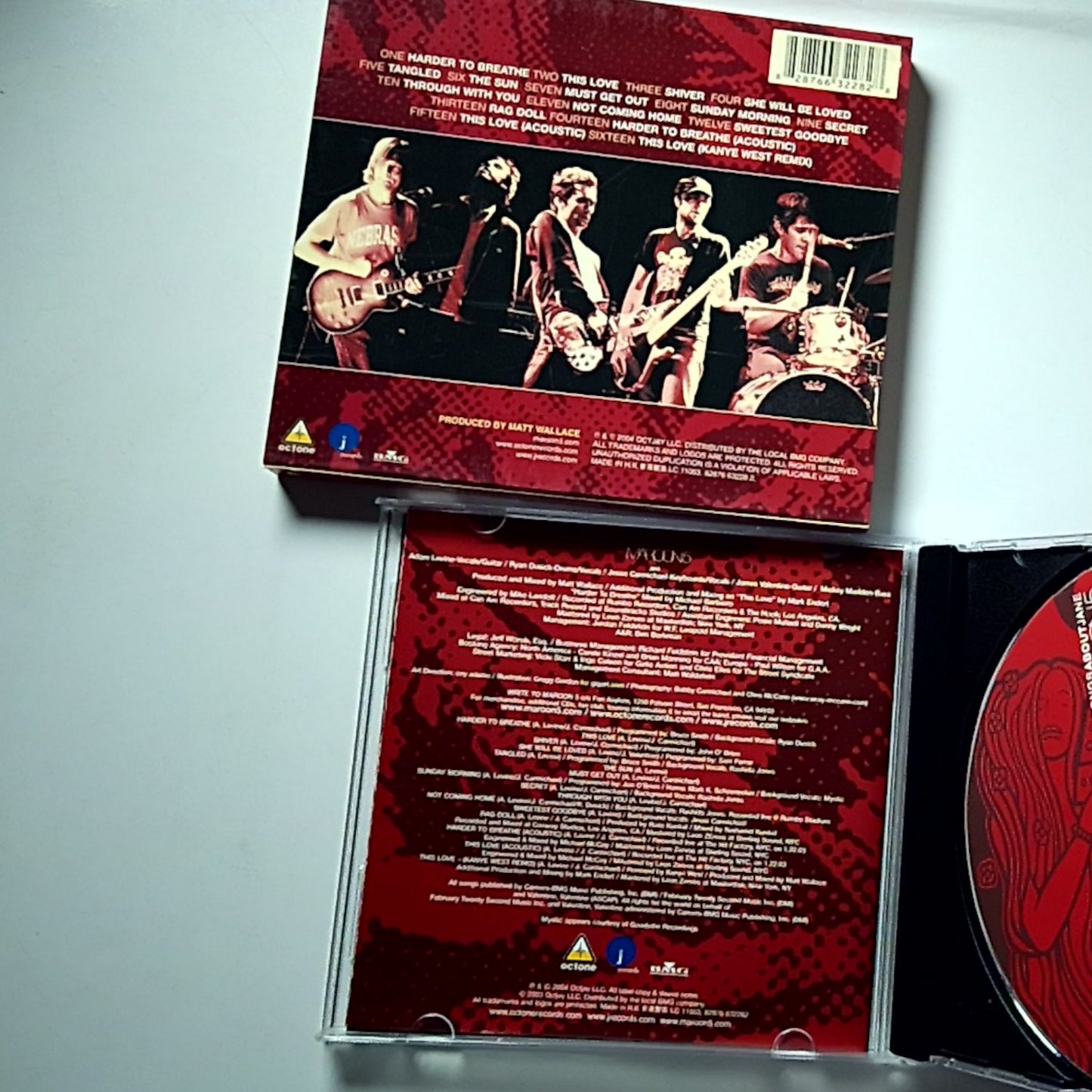 Maroon 5 – Songs About Jane (CD, 2004) Hong Kong 82876 63228 2