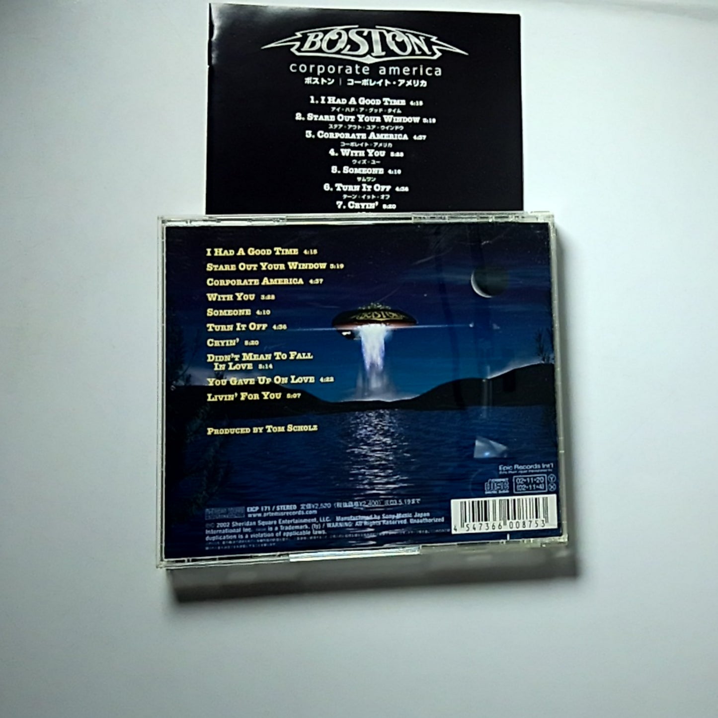 Boston – Corporate America (CD, 2002) Japan EICP 171