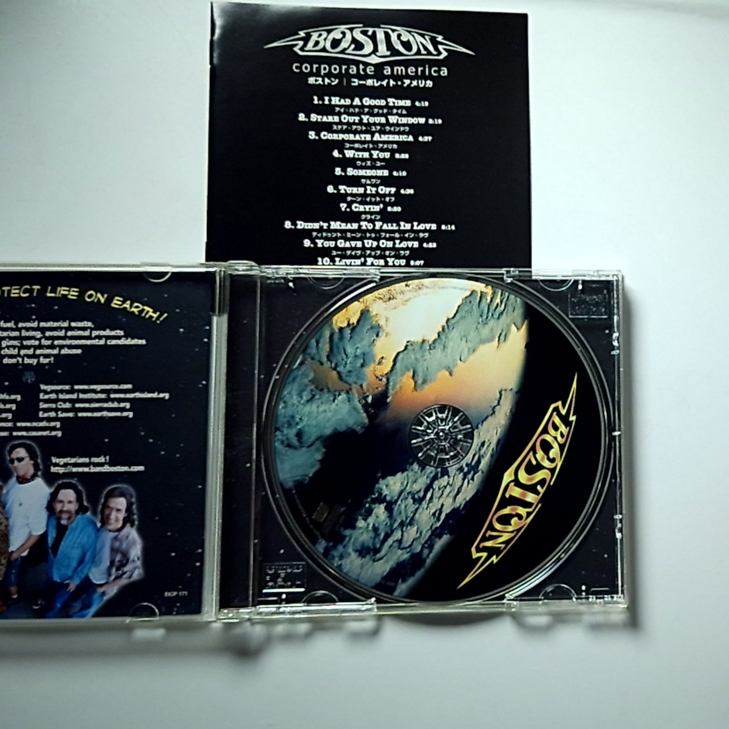 Boston – Corporate America (CD, 2002) Japan EICP 171