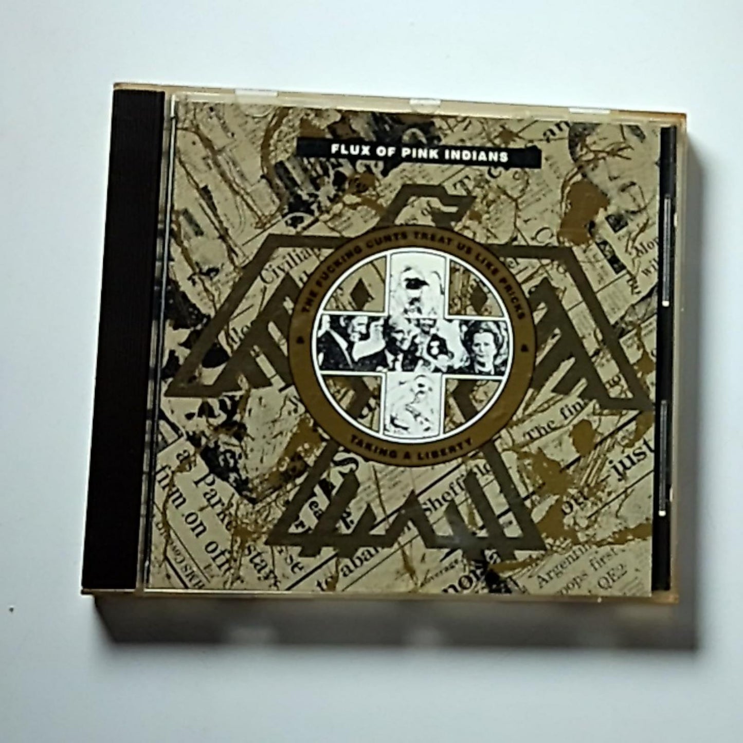 Flux Of Pink Indians – The F cking Cunts Treat Us Like Pricks (CD, 1989)